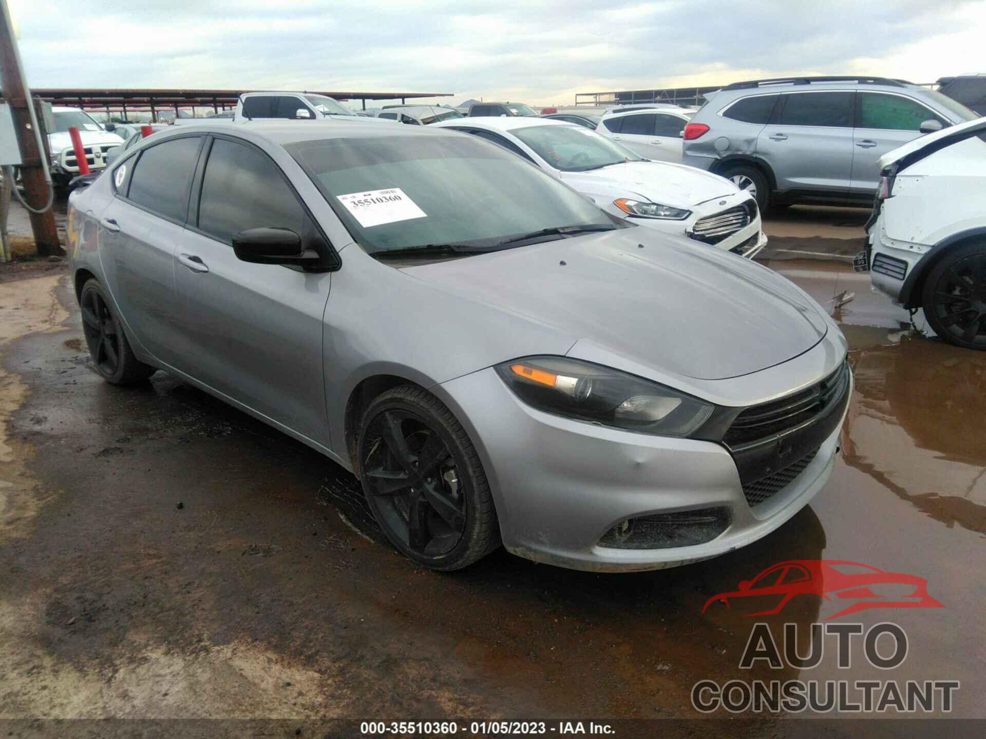 DODGE DART 2016 - 1C3CDFBB4GD608243