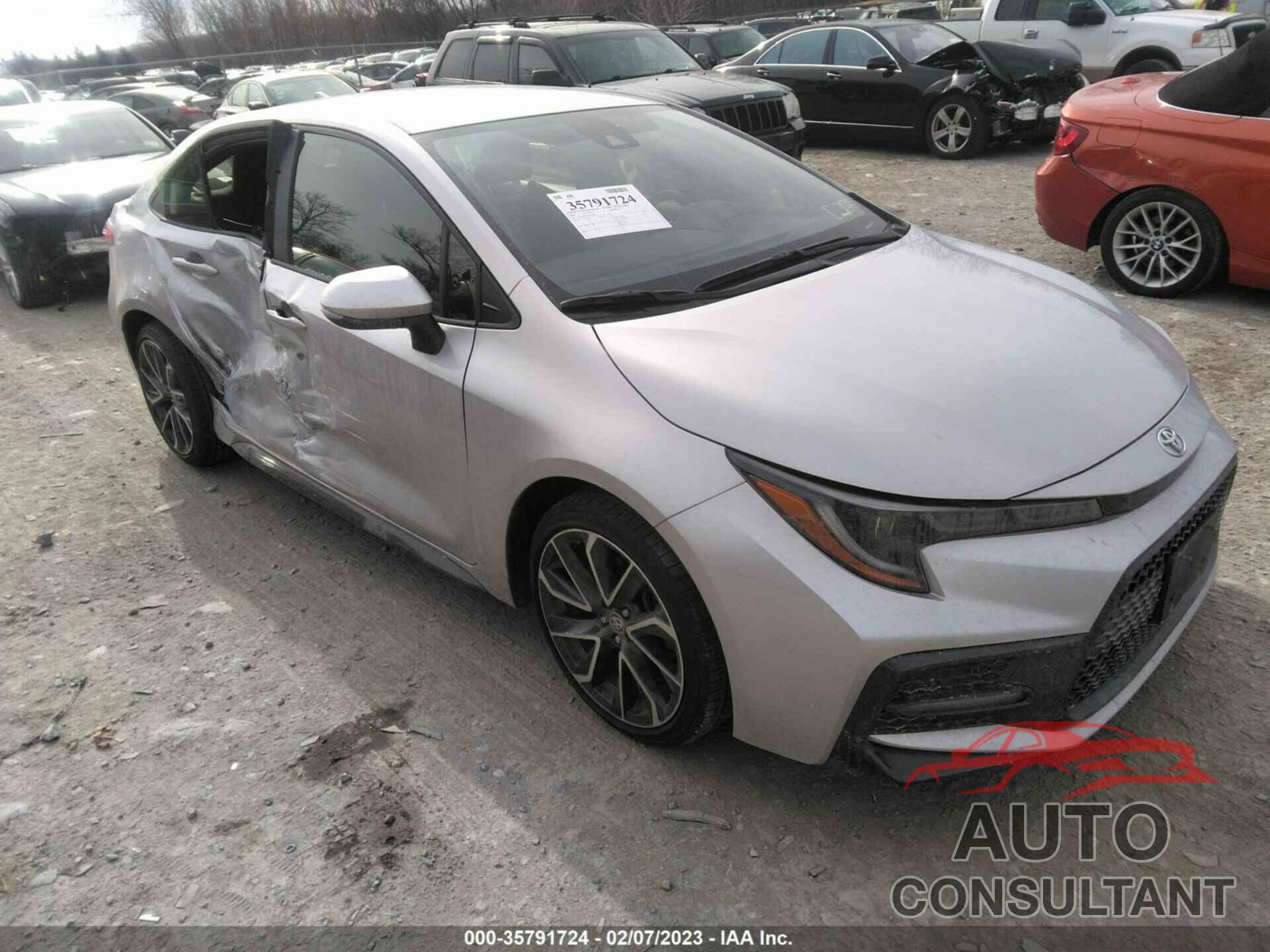 TOYOTA COROLLA 2022 - JTDS4MCE6N3500438