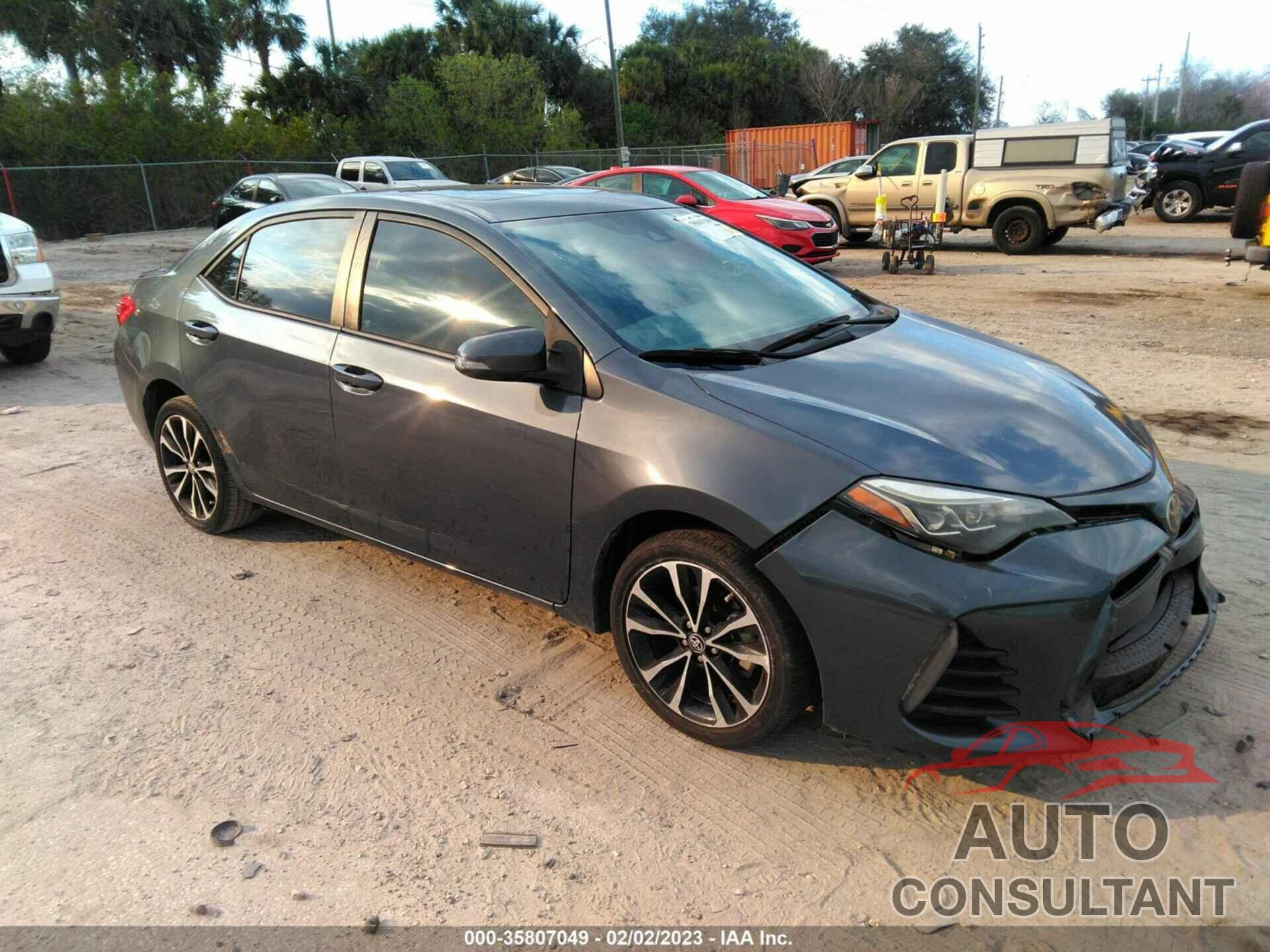 TOYOTA COROLLA 2017 - 2T1BURHE3HC790459