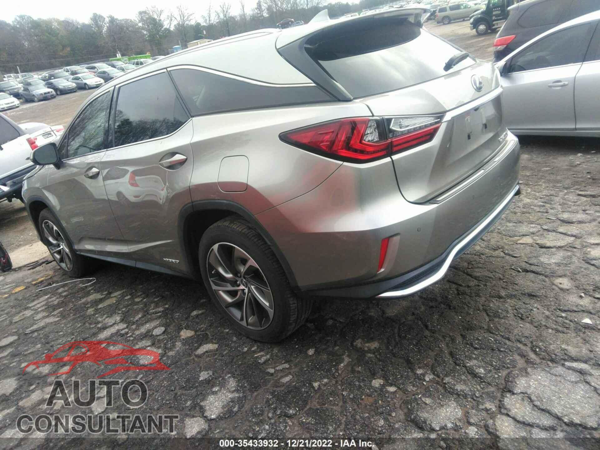 LEXUS RX 2018 - JTJDGKCA8J2002563