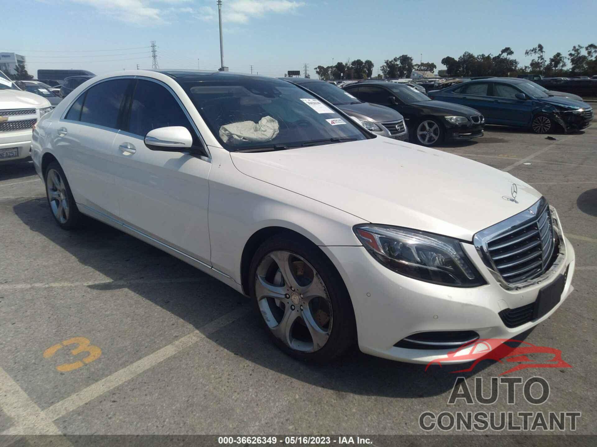 MERCEDES-BENZ S-CLASS 2015 - WDDUG8CB5FA119583