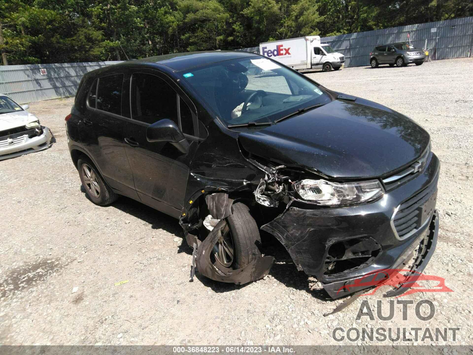 CHEVROLET TRAX 2020 - KL7CJKSB4LB060485