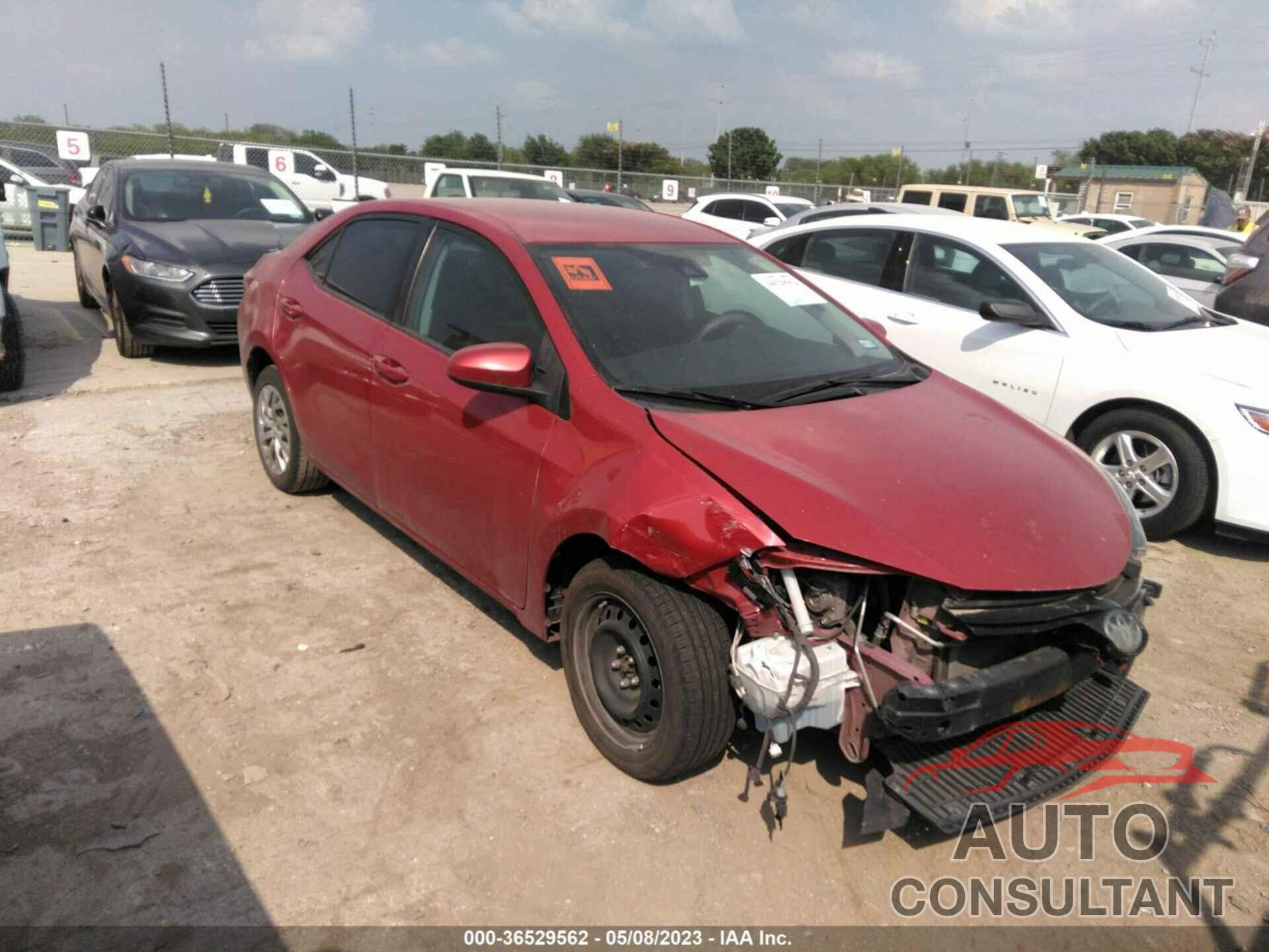TOYOTA COROLLA 2017 - 5YFBURHE9HP688390