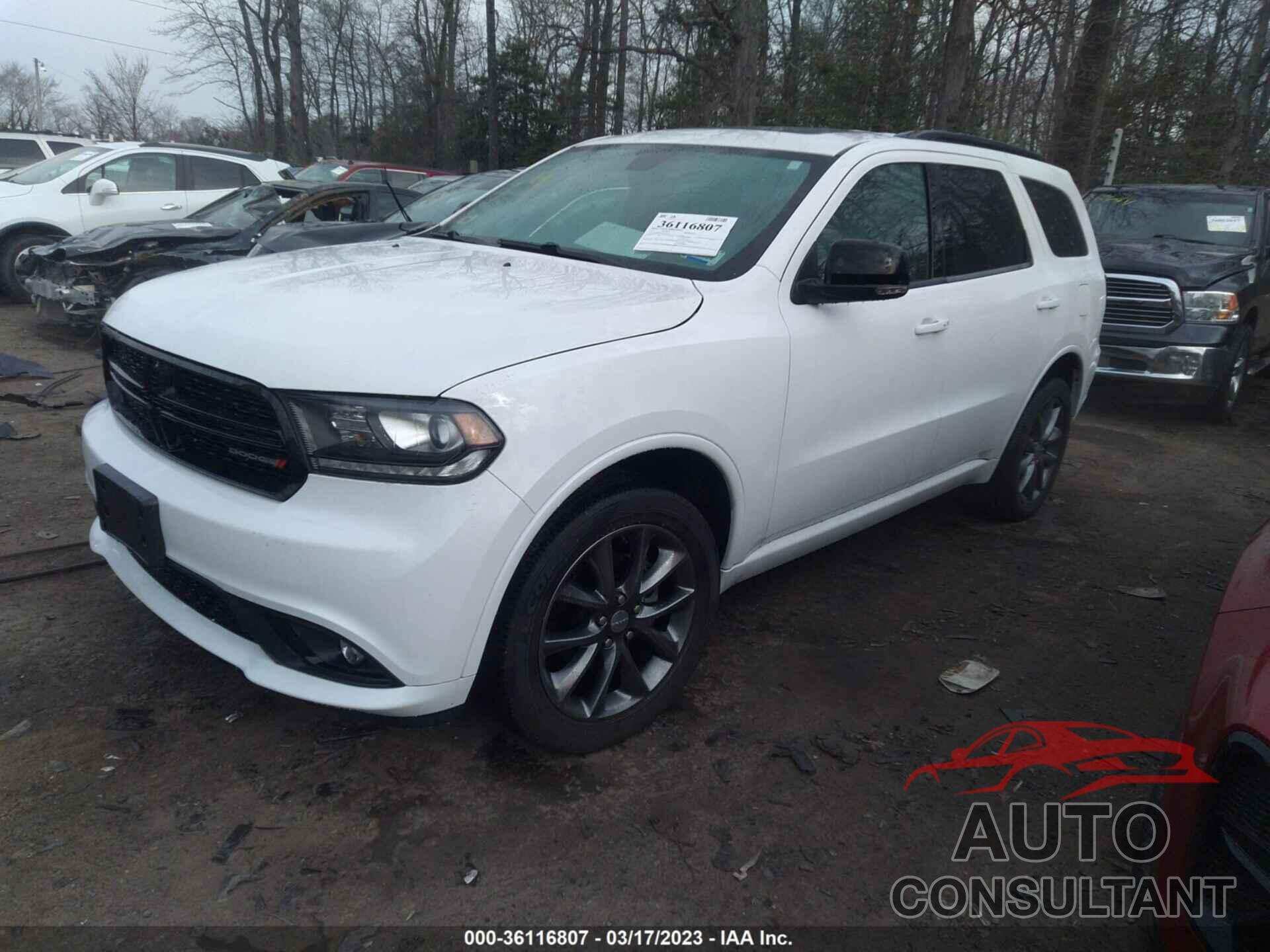 DODGE DURANGO 2017 - 1C4RDJDG9HC669869