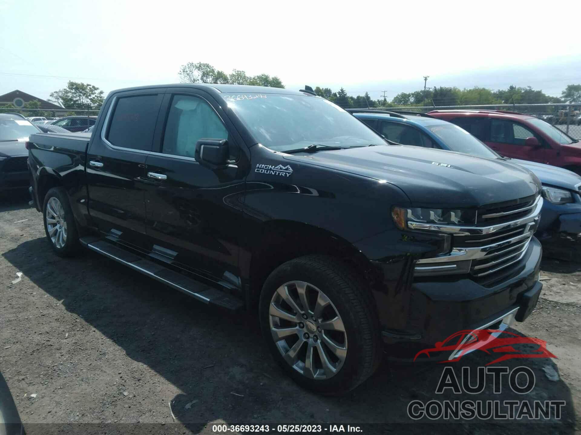 CHEVROLET SILVERADO 1500 2021 - 1GCUYHEL3MZ353300