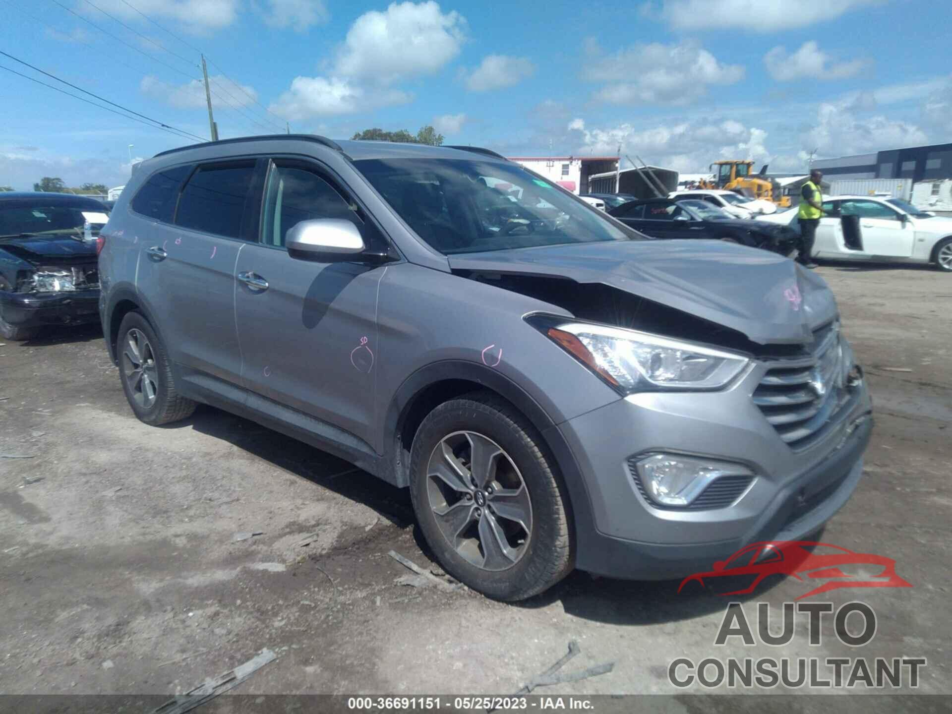 HYUNDAI SANTA FE 2016 - KM8SM4HF5GU137723