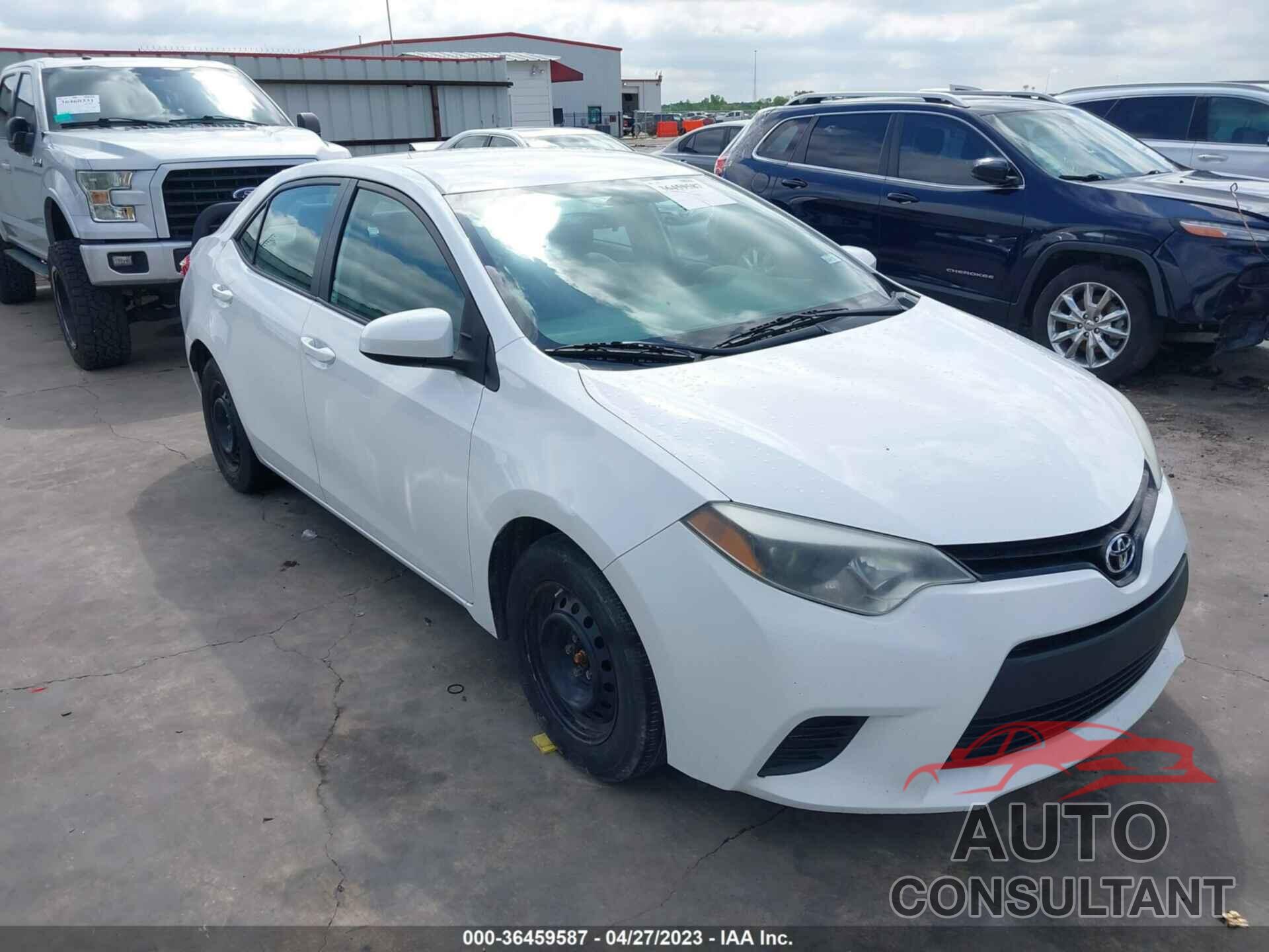 TOYOTA COROLLA 2016 - 2T1BURHE8GC502479