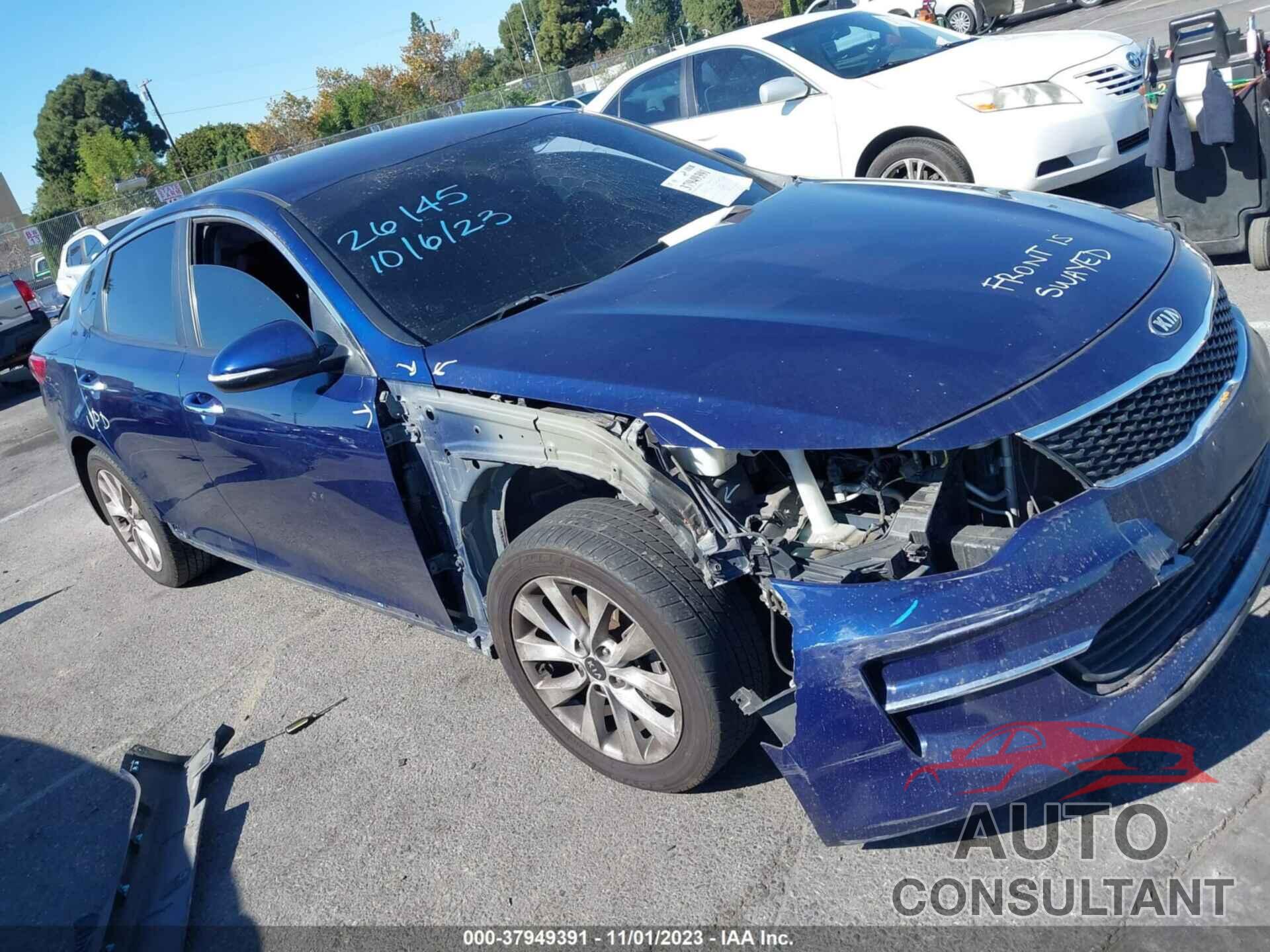 KIA OPTIMA 2017 - 5XXGT4L38HG165467