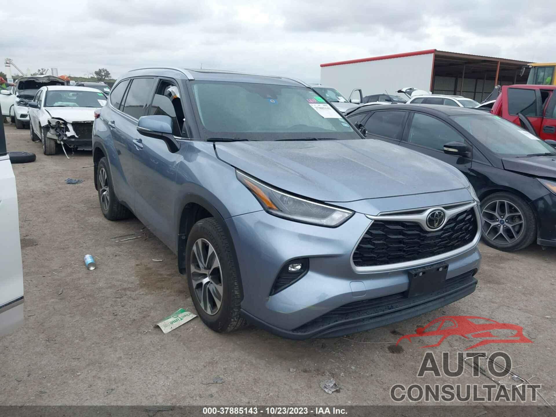 TOYOTA HIGHLANDER 2021 - 5TDGZRBHXMS133430