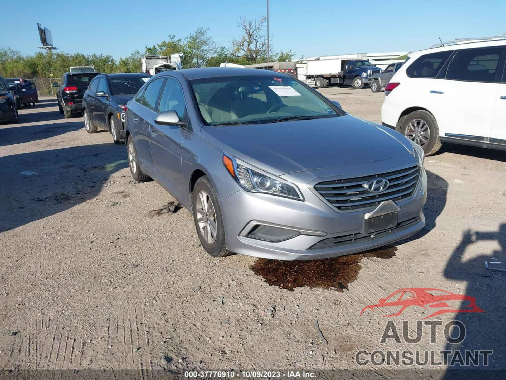 HYUNDAI SONATA 2016 - 5NPE24AFXGH370086