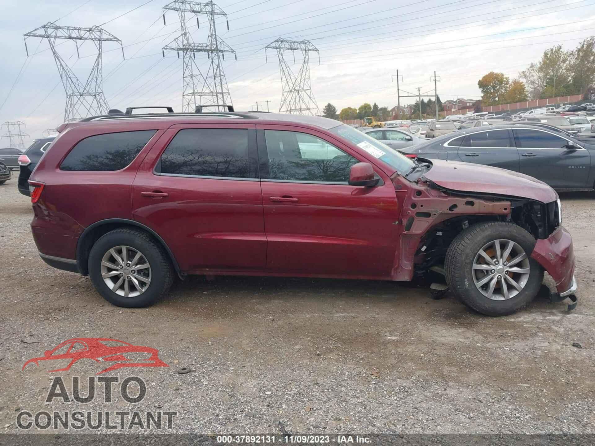DODGE DURANGO 2017 - 1C4RDJAG9HC814638