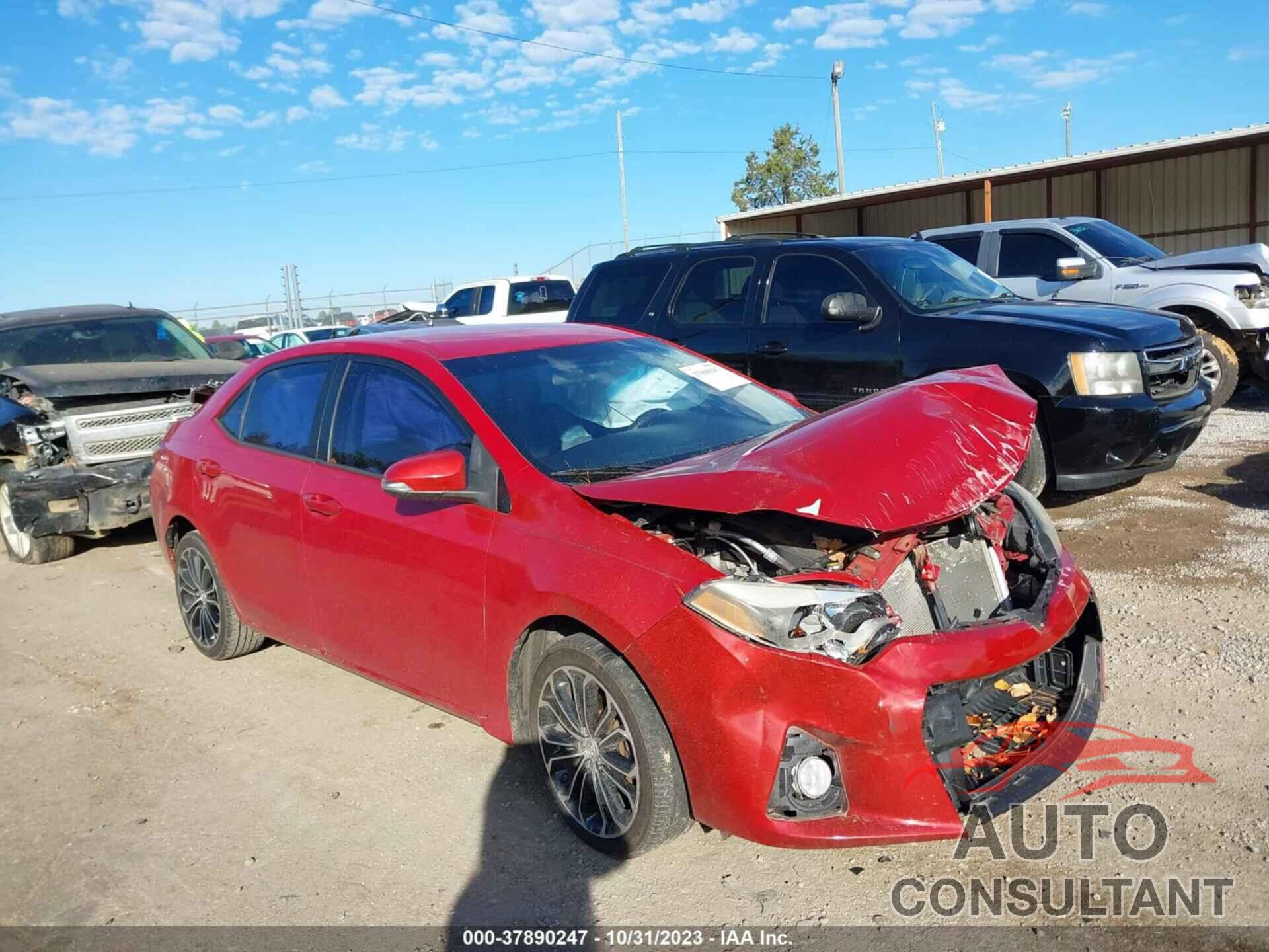 TOYOTA COROLLA 2016 - 2T1BURHE9GC704991