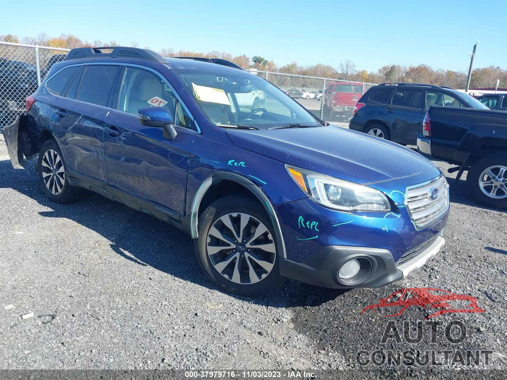 SUBARU OUTBACK 2016 - 4S4BSENC2G3303711
