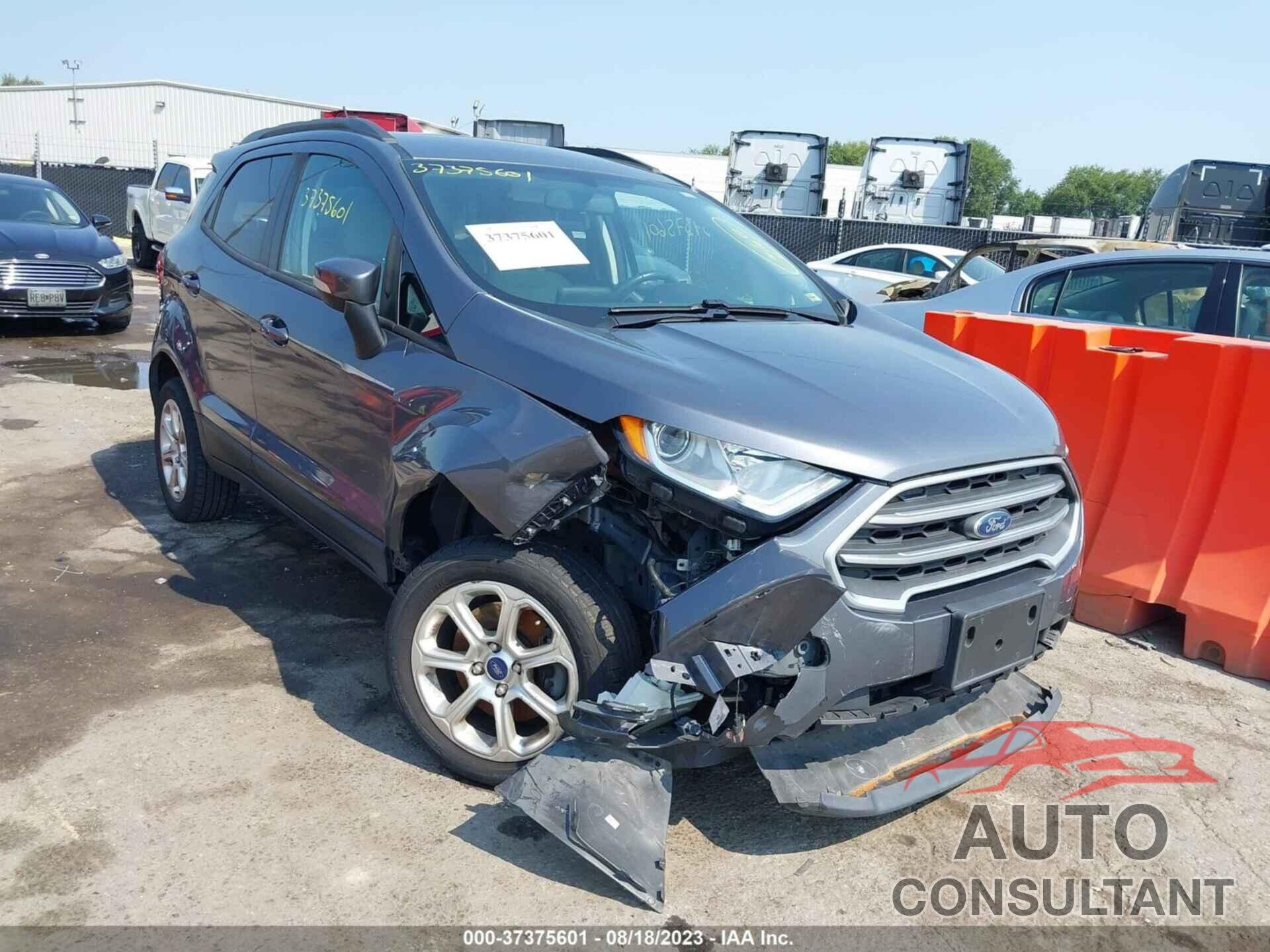 FORD ECOSPORT 2018 - MAJ3P1TE6JC231156