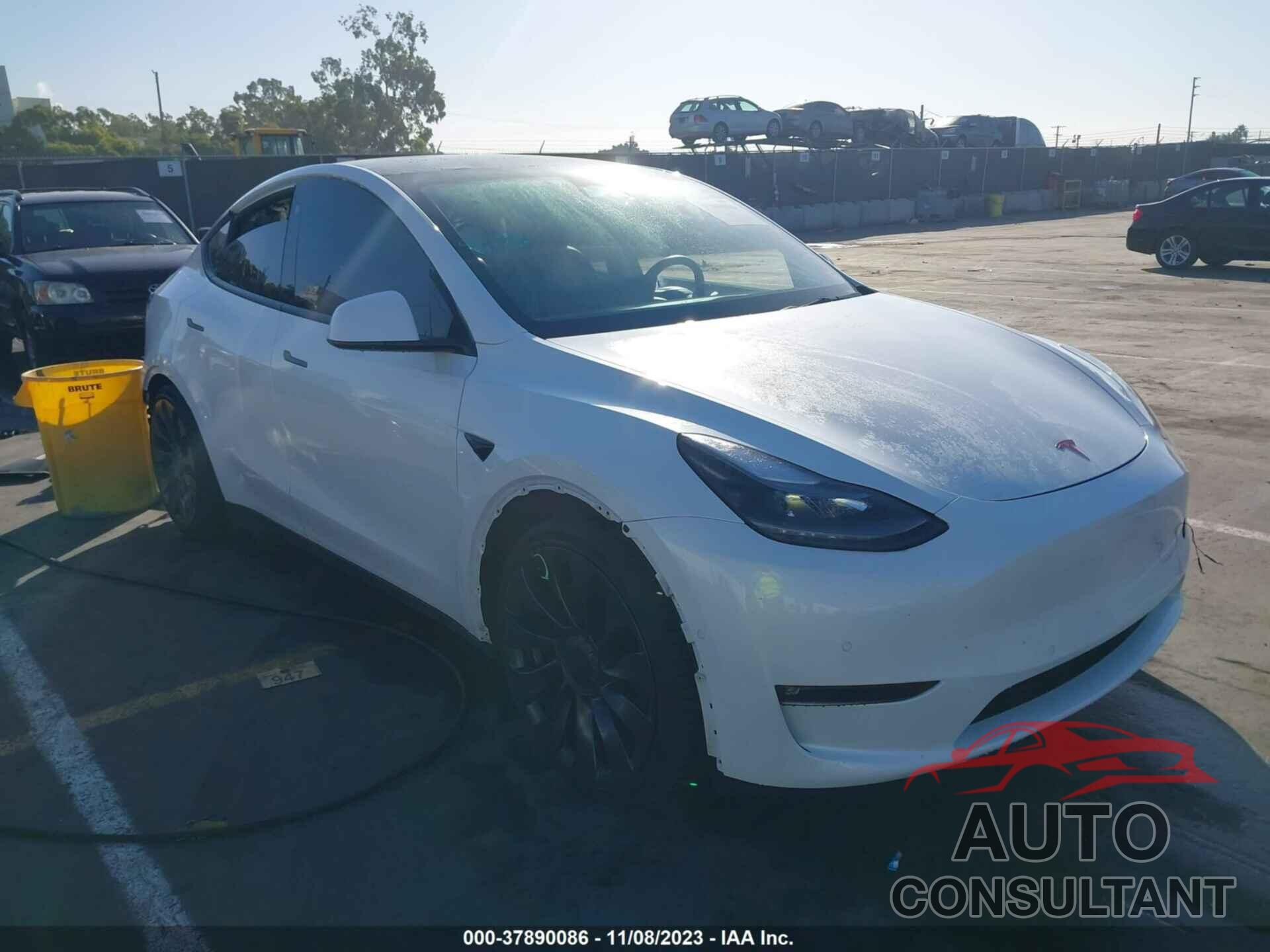 TESLA MODEL Y 2021 - 5YJYGDEF1MF272485