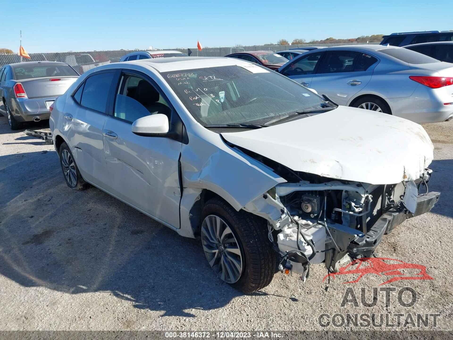 TOYOTA COROLLA 2018 - 5YFBURHE7JP777901