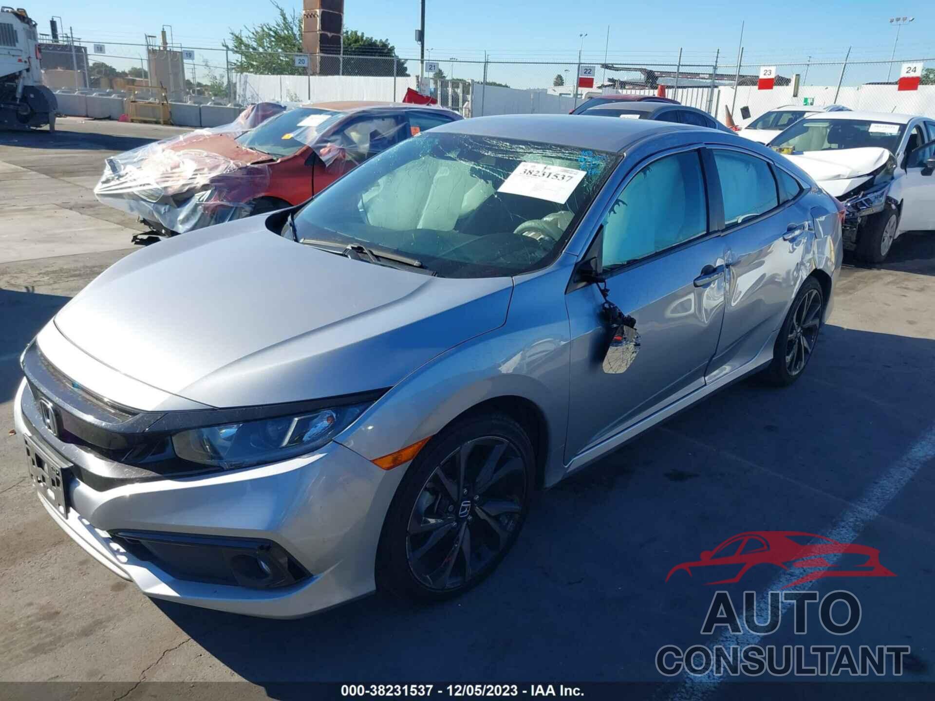 HONDA CIVIC 2019 - 2HGFC2F80KH526722