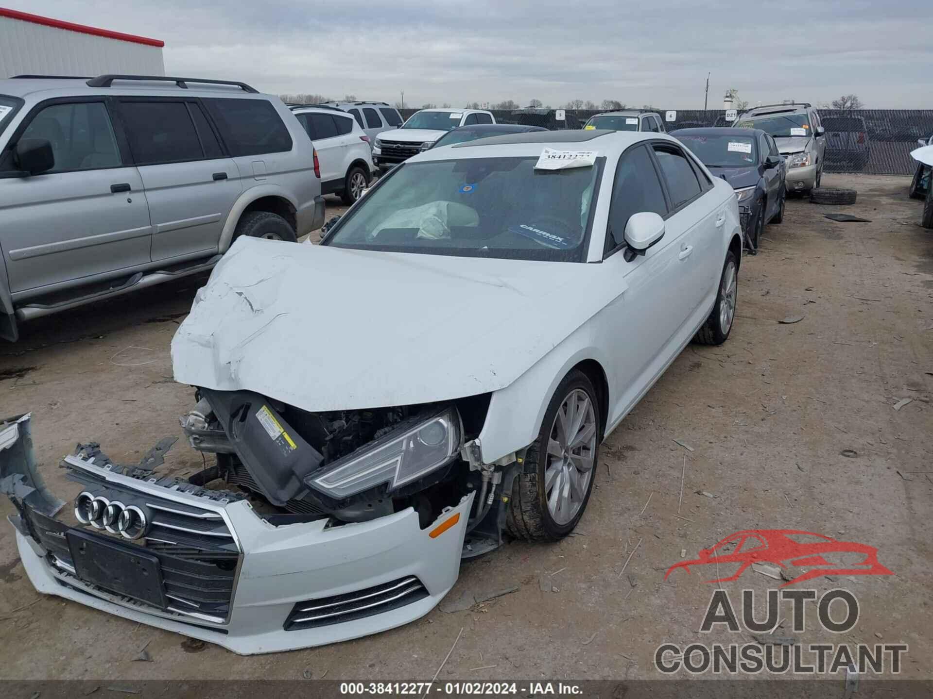 AUDI A4 2017 - WAUANAF41HN069118