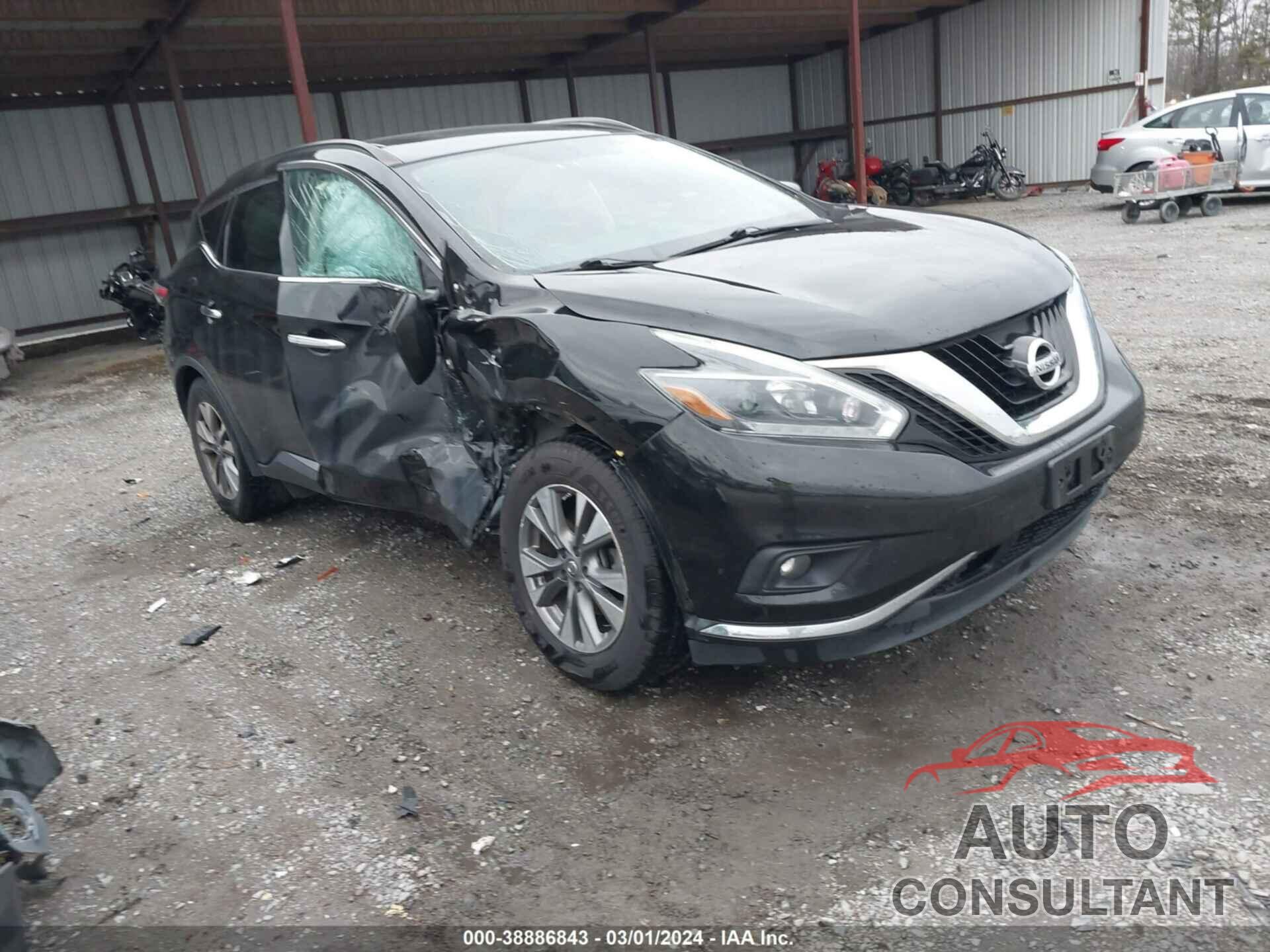 NISSAN MURANO 2018 - 5N1AZ2MG0JN115582