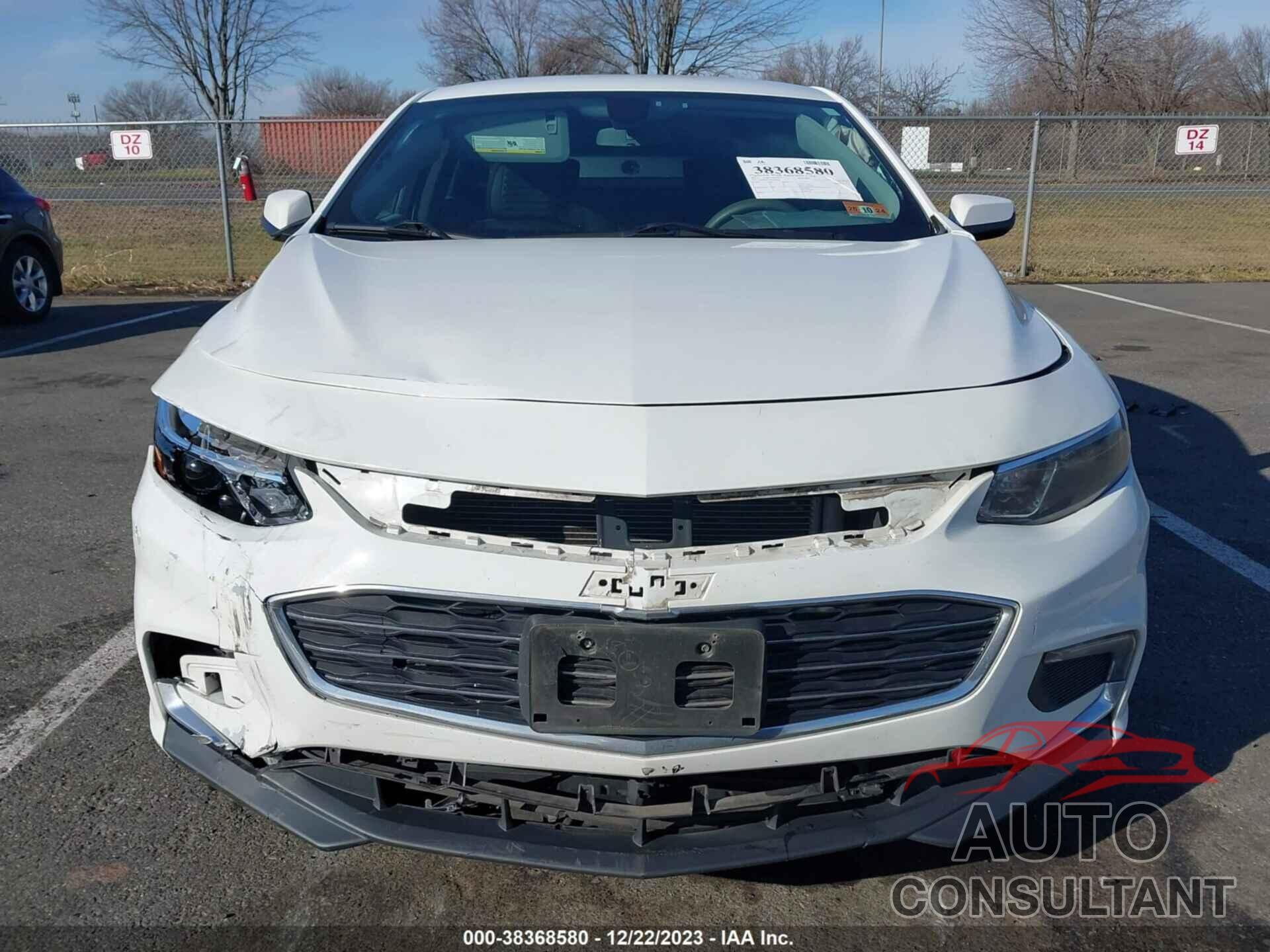 CHEVROLET MALIBU 2017 - 1G1ZE5ST0HF279044