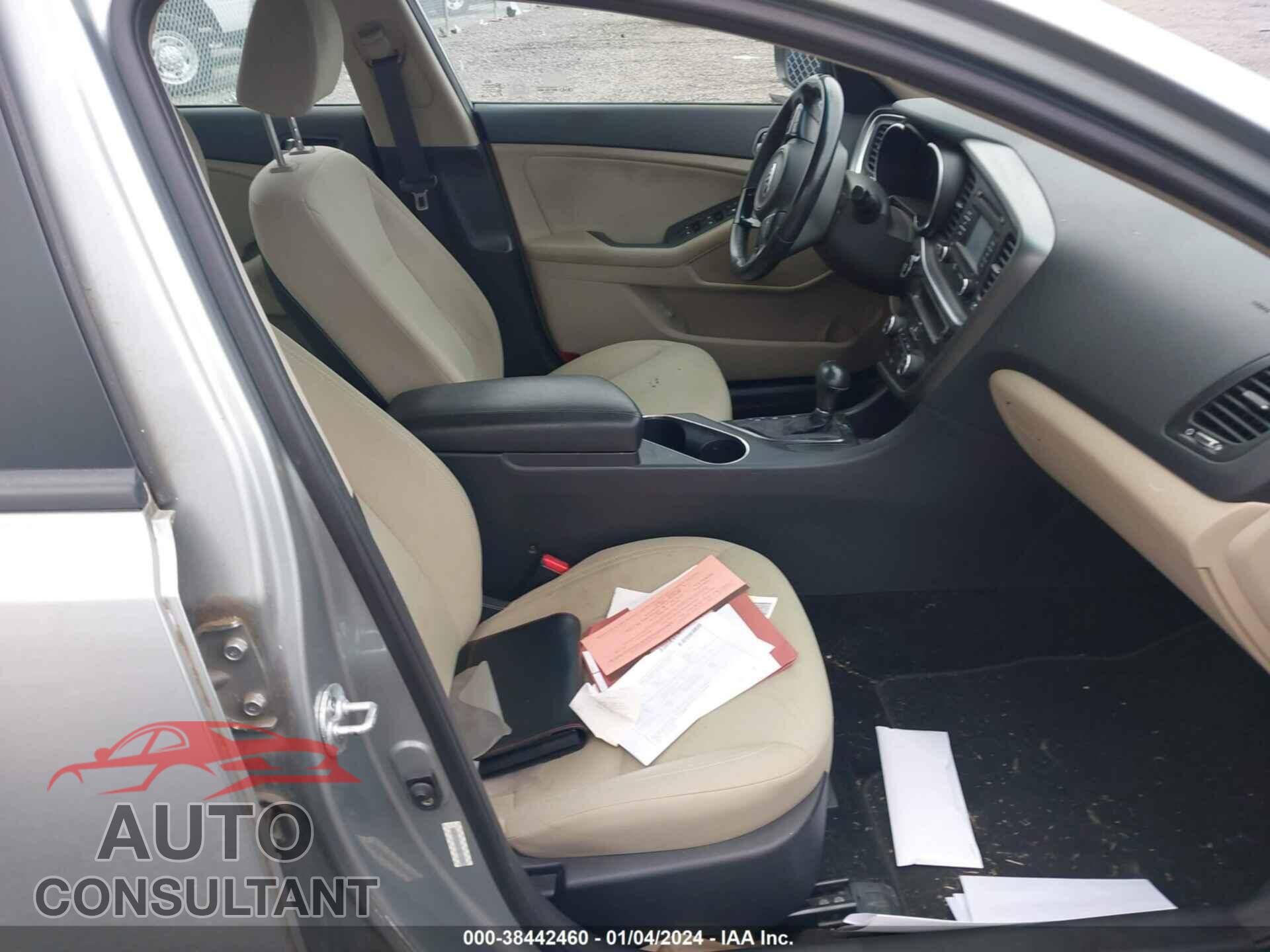 KIA OPTIMA HYBRID 2015 - KNAGM4AD4F5077698