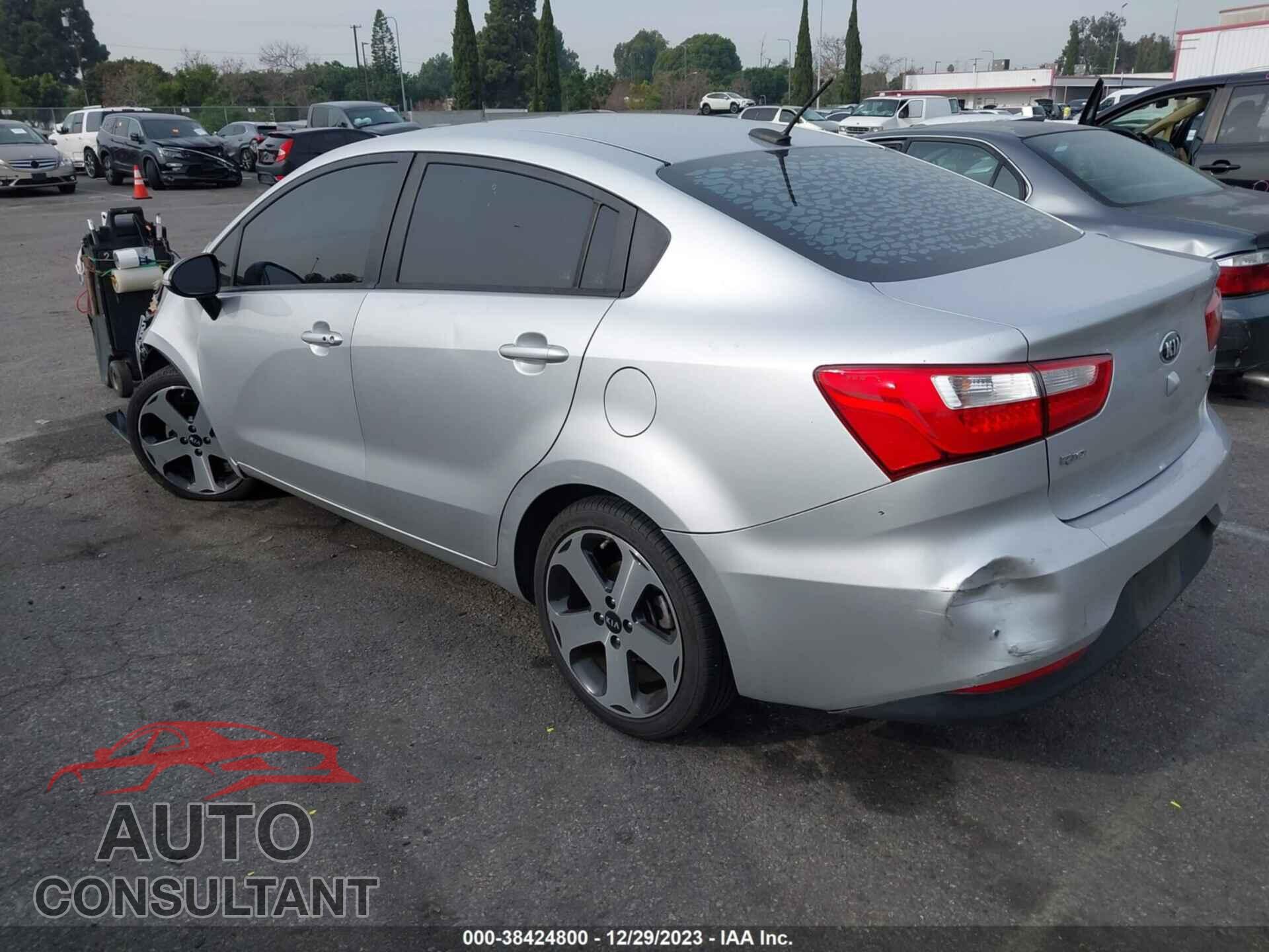 KIA RIO 2016 - KNADN4A34G6647265