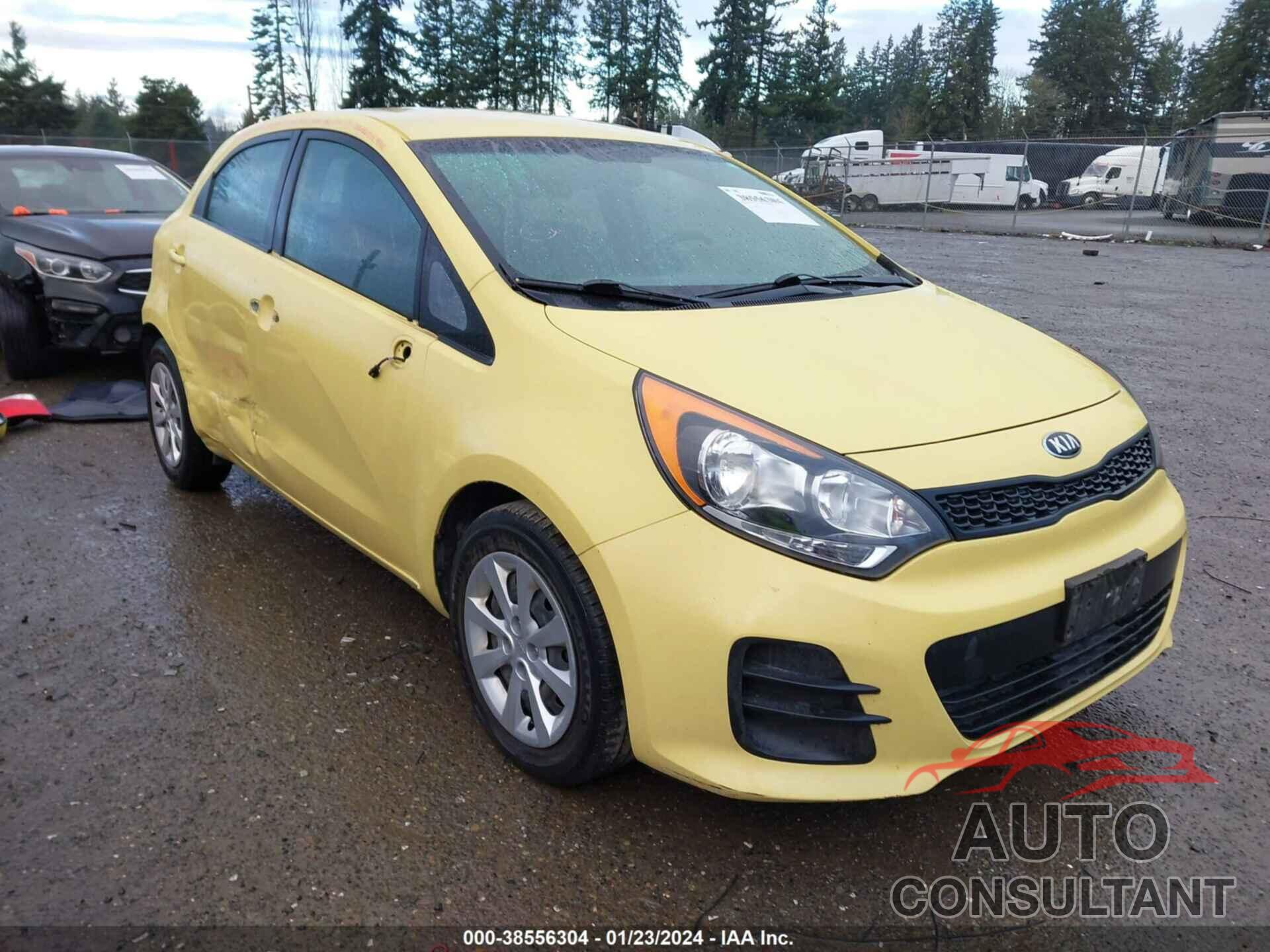 KIA RIO 2016 - KNADM5A38G6676566