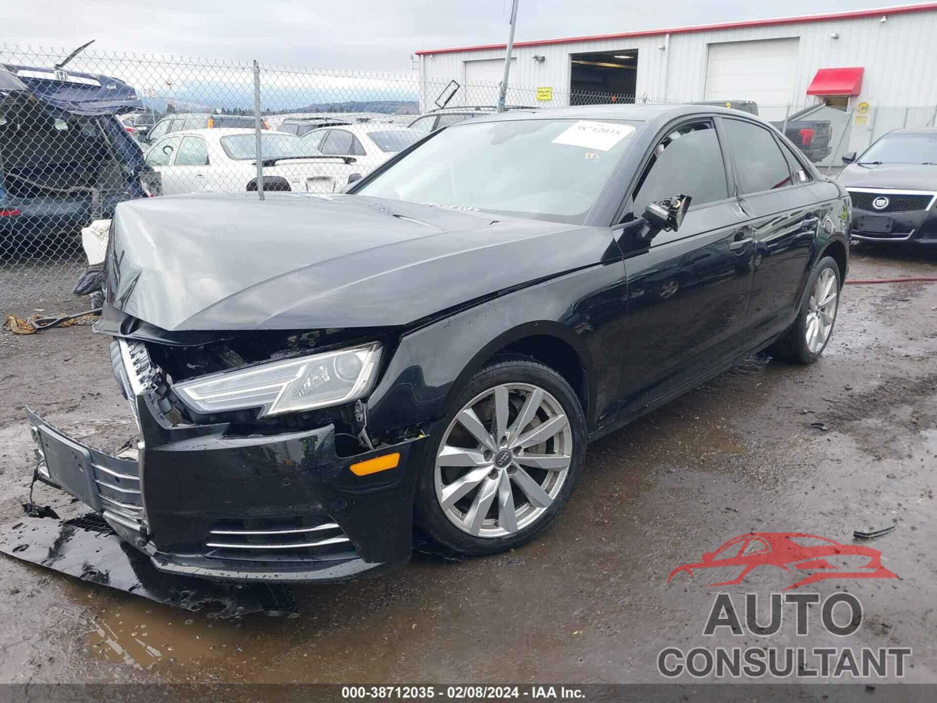 AUDI A4 2017 - WAUANAF43HN001483