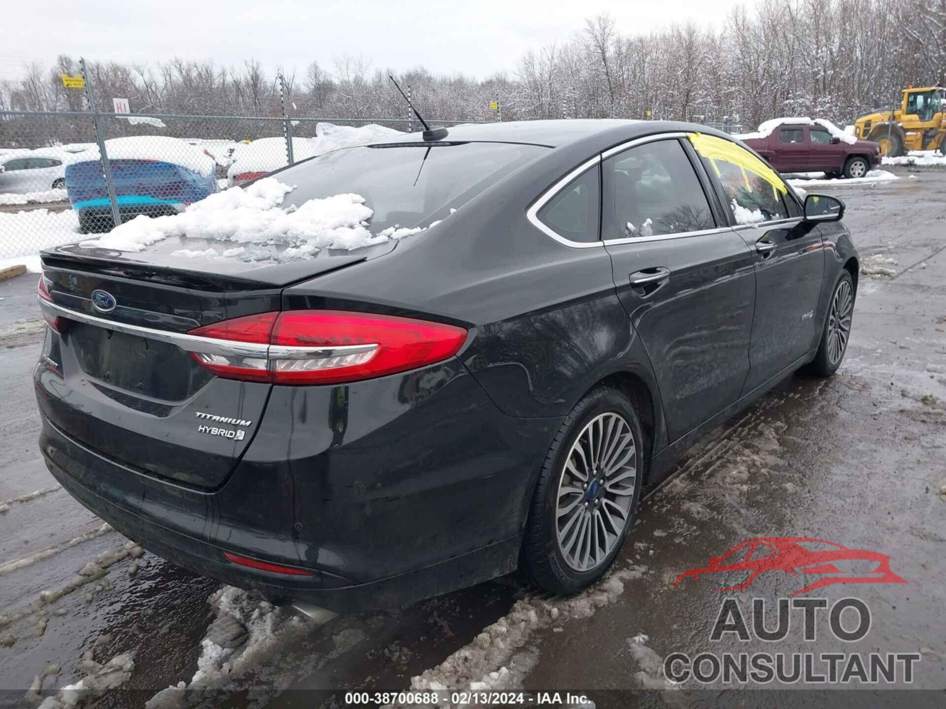 FORD FUSION HYBRID 2017 - 3FA6P0RU6HR403266