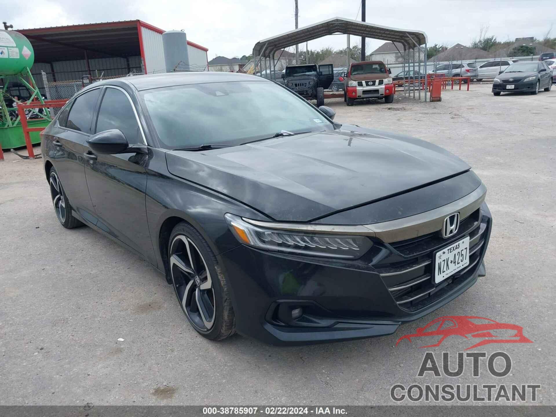 HONDA ACCORD 2021 - 1HGCV1F45MA008515