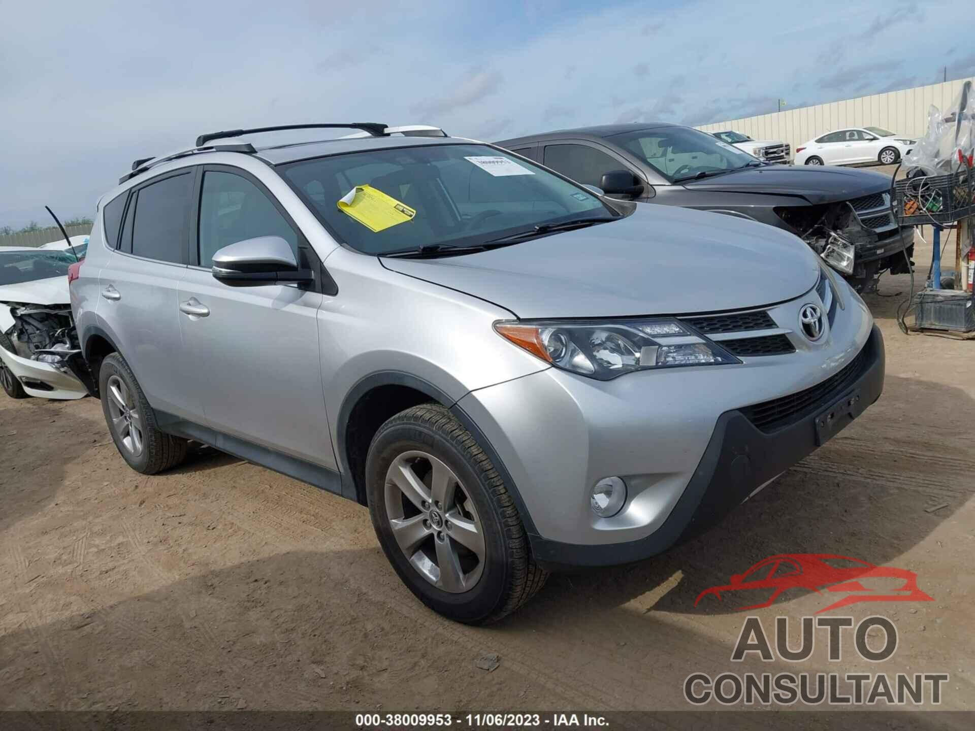 TOYOTA RAV4 2015 - 2T3WFREV7FW134008