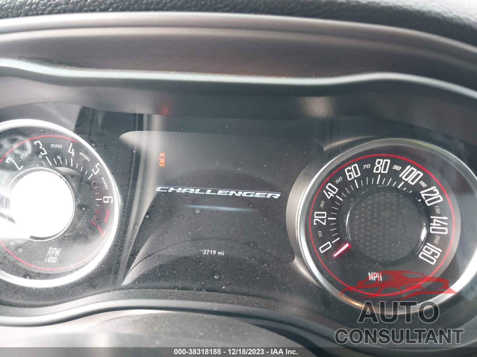 DODGE CHALLENGER 2023 - 2C3CDZAG9PH546369