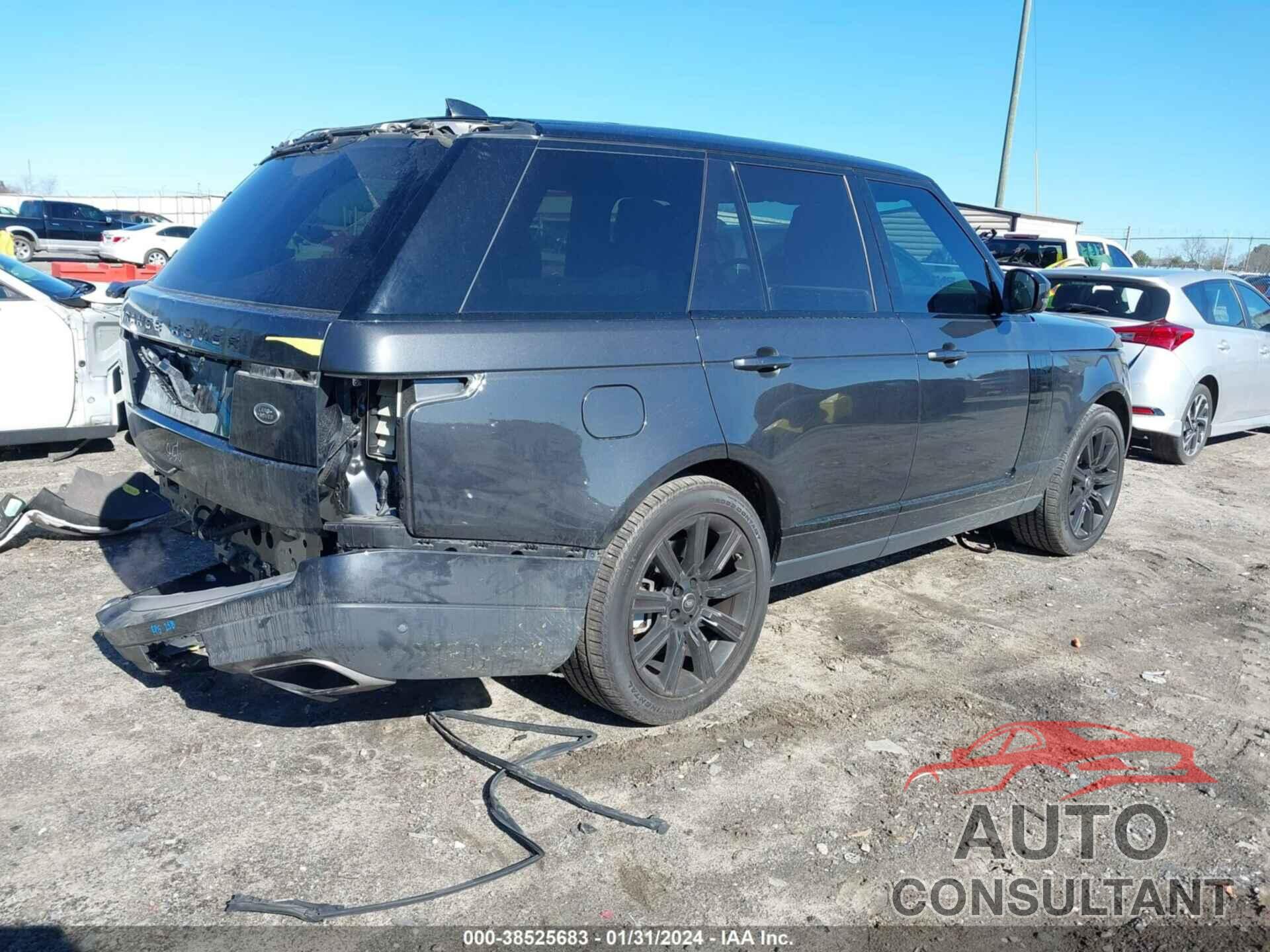 LAND ROVER RANGE ROVER 2020 - SALGS4RY5LA585612