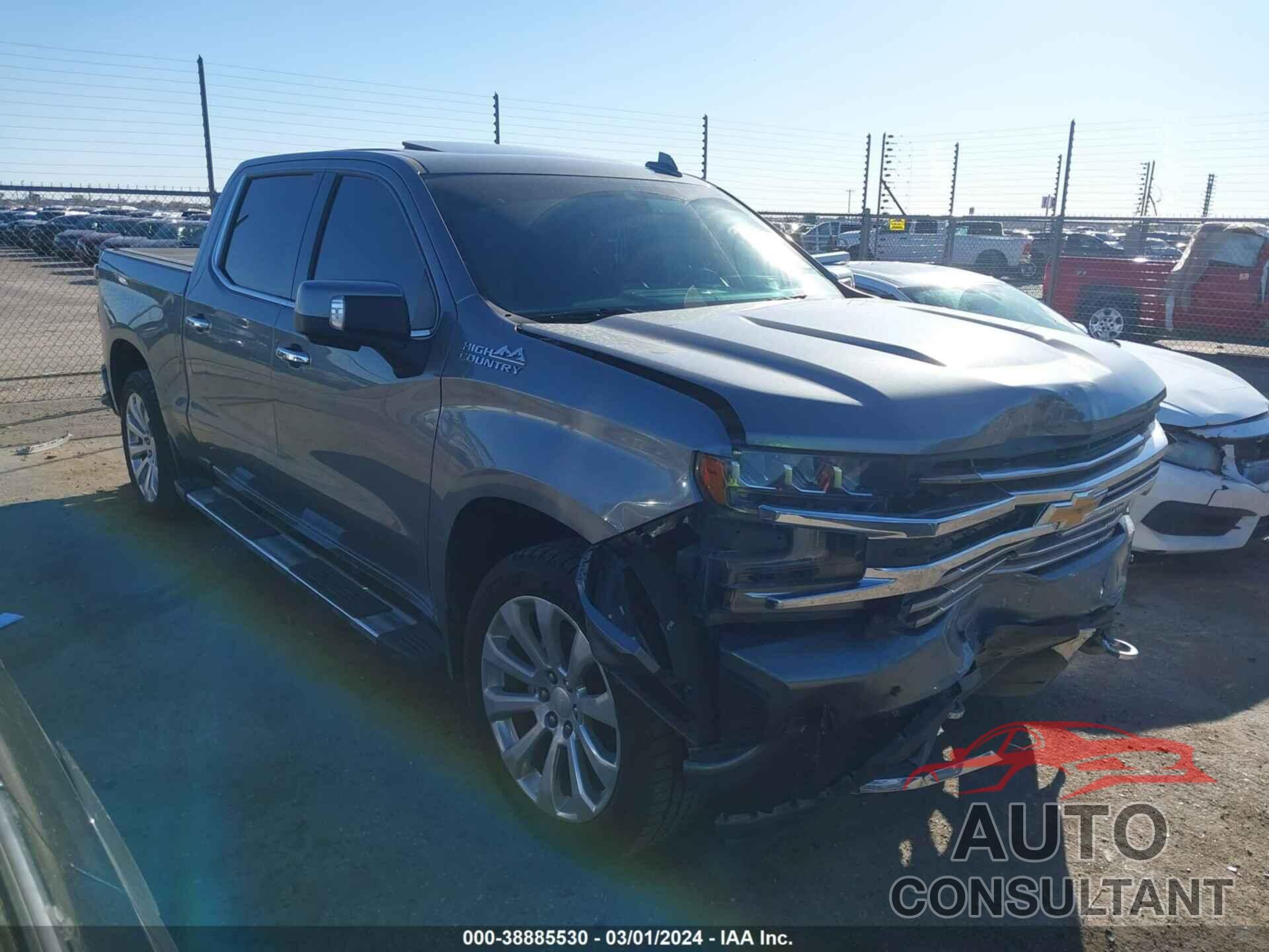 CHEVROLET SILVERADO 1500 2019 - 1GCUYHED9KZ258830