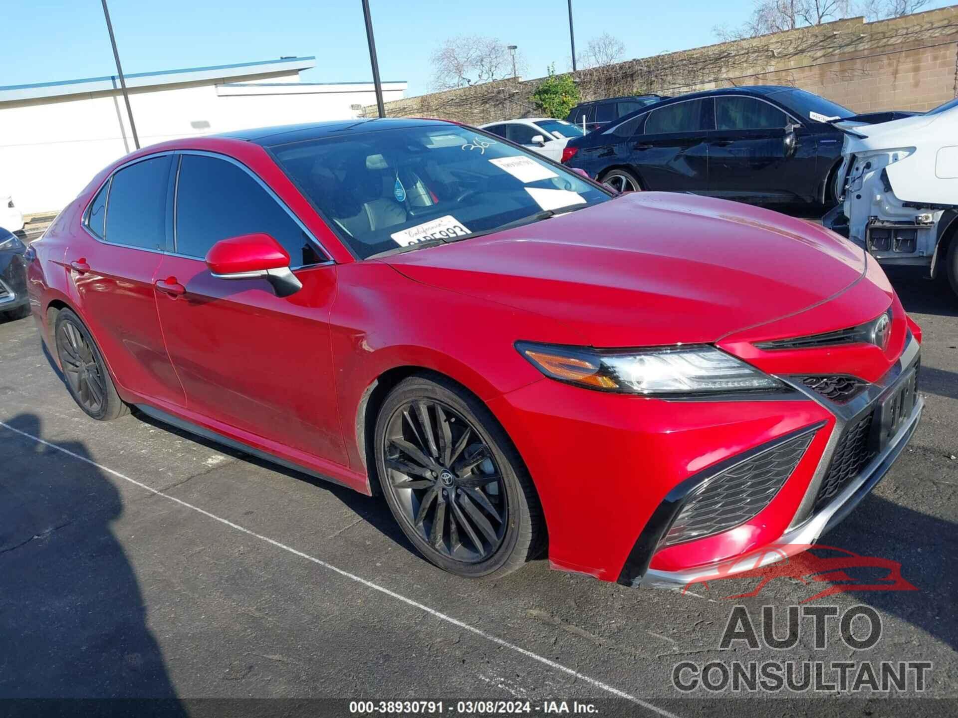 TOYOTA CAMRY 2022 - 4T1KZ1AK8NU064562