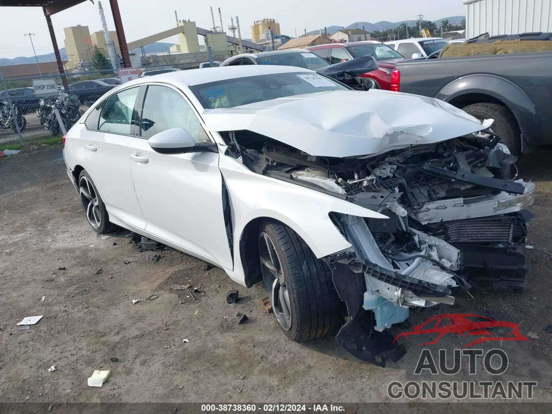 HONDA ACCORD 2018 - 1HGCV1F36JA165232