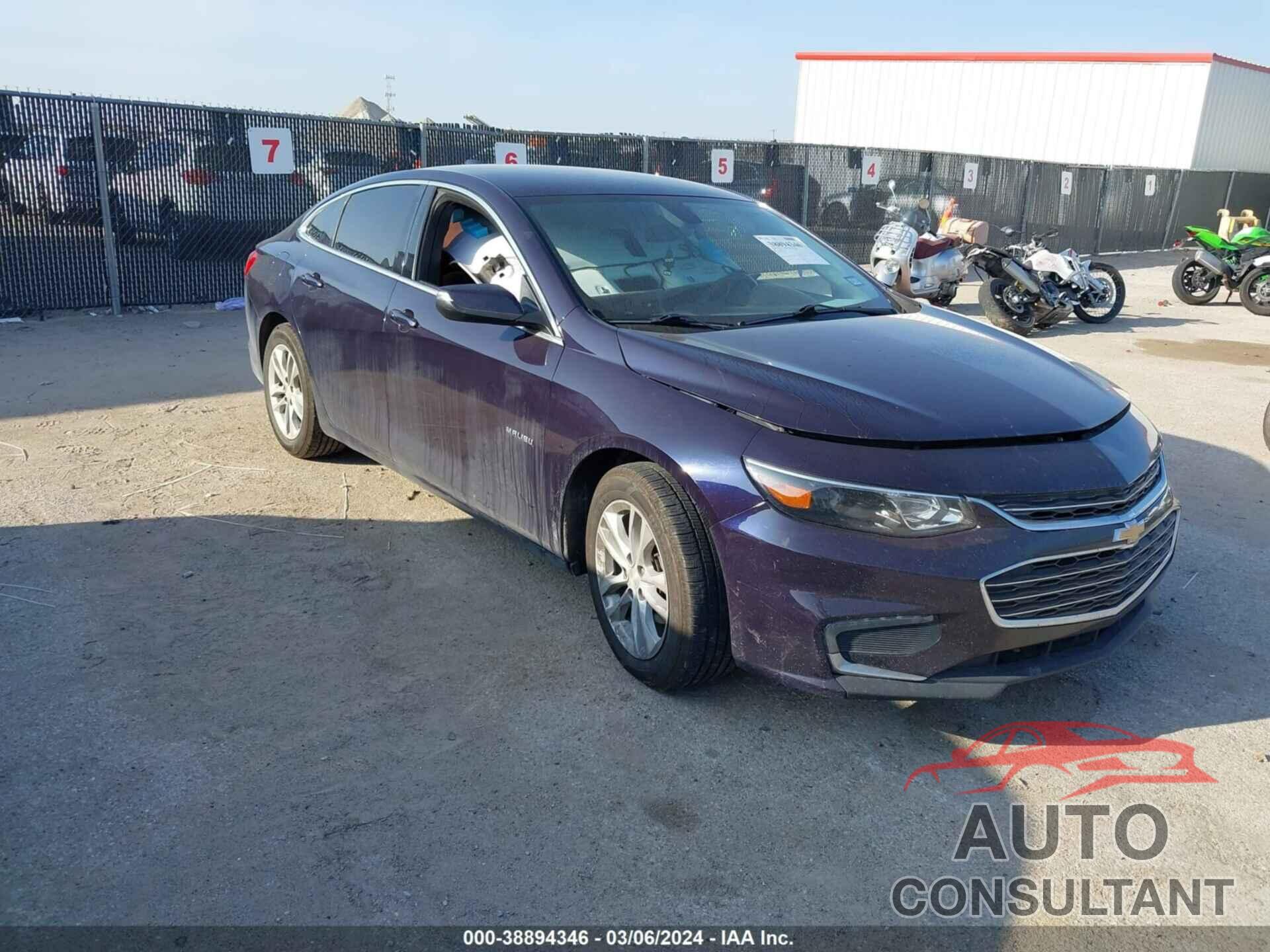 CHEVROLET MALIBU 2017 - 1G1ZE5ST2HF128111