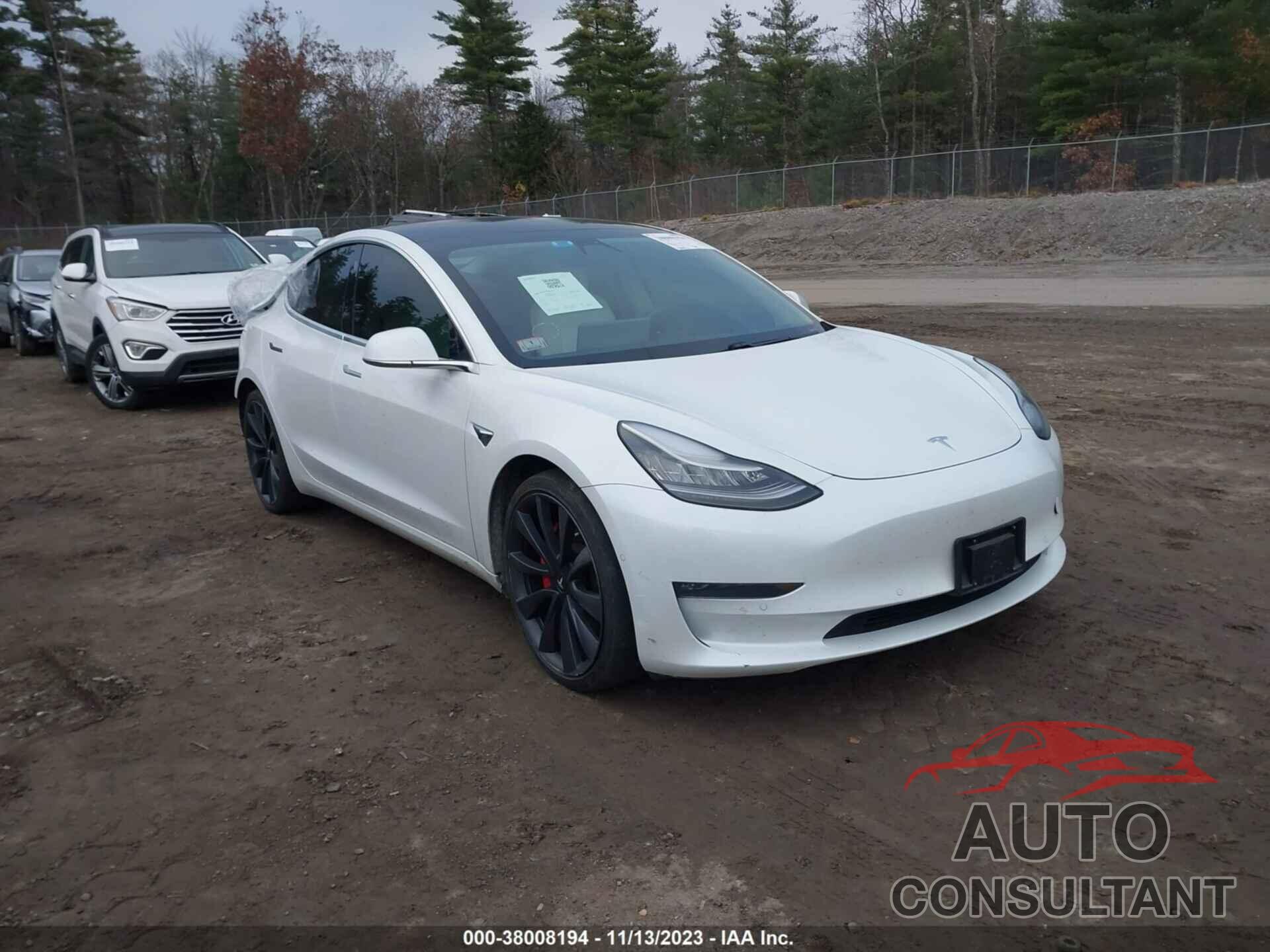 TESLA MODEL 3 2020 - 5YJ3E1EC7LF796517