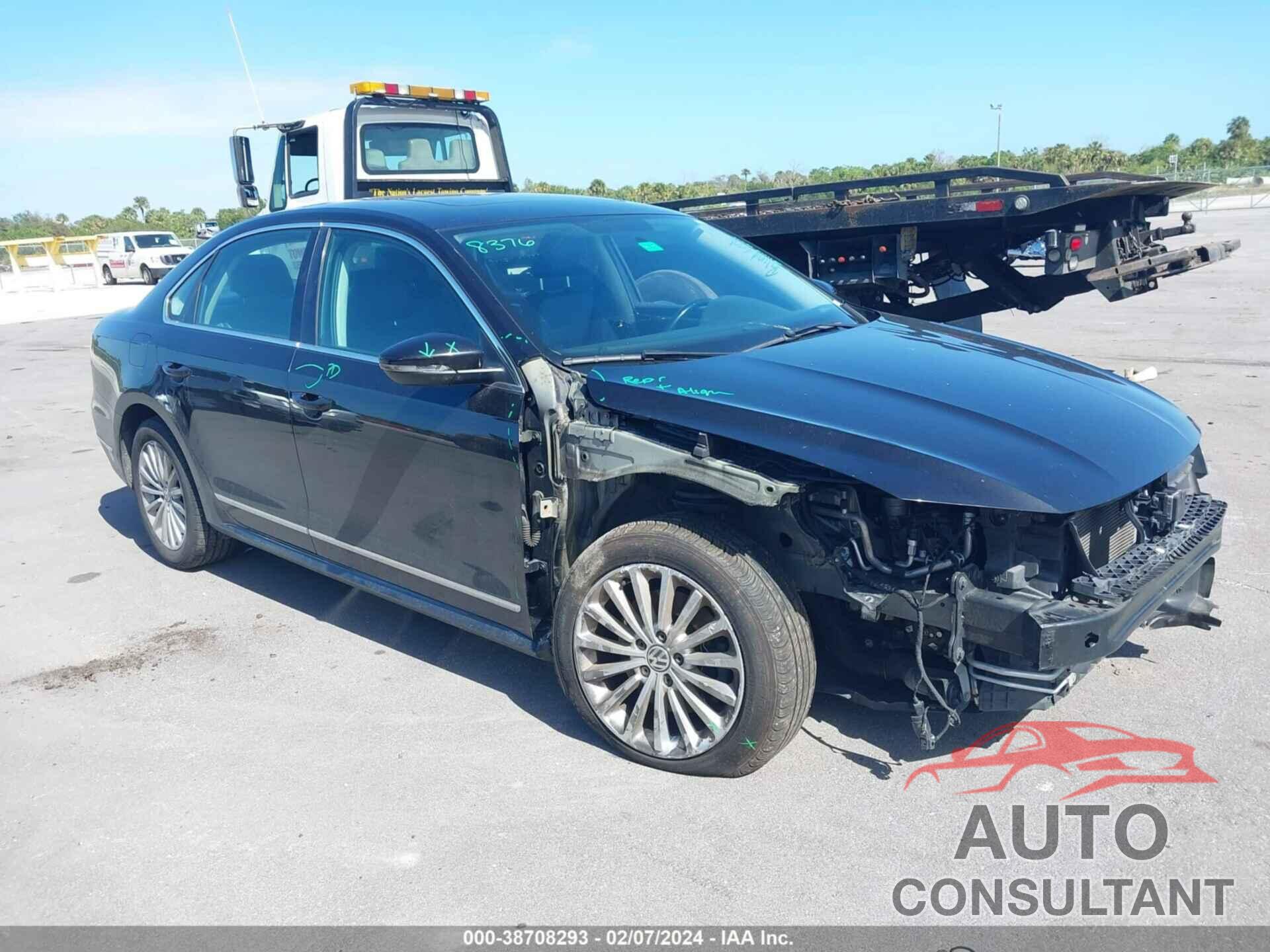 VOLKSWAGEN PASSAT 2017 - 1VWBT7A3XHC009314