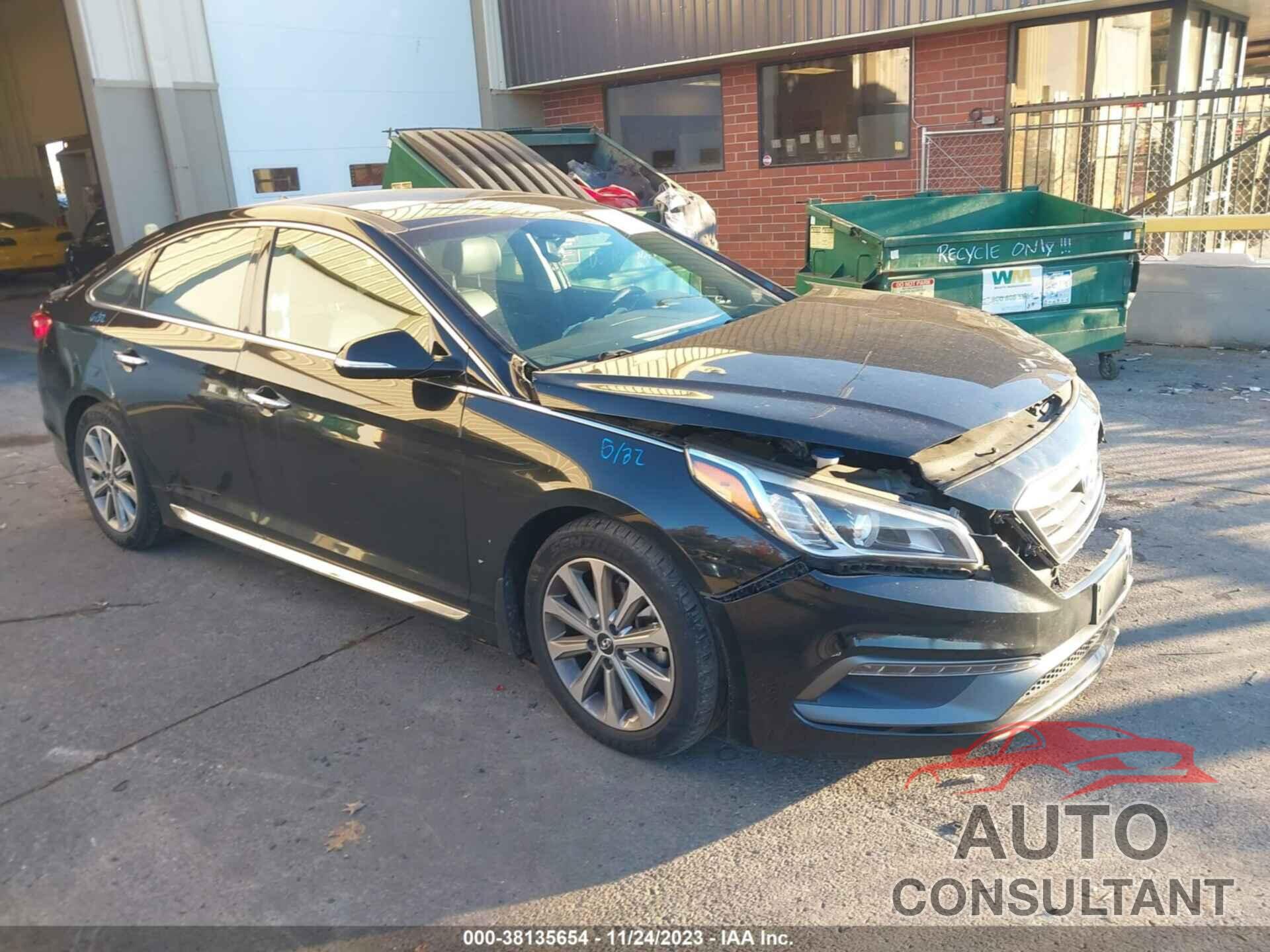 HYUNDAI SONATA 2016 - 5NPE34AF5GH282267