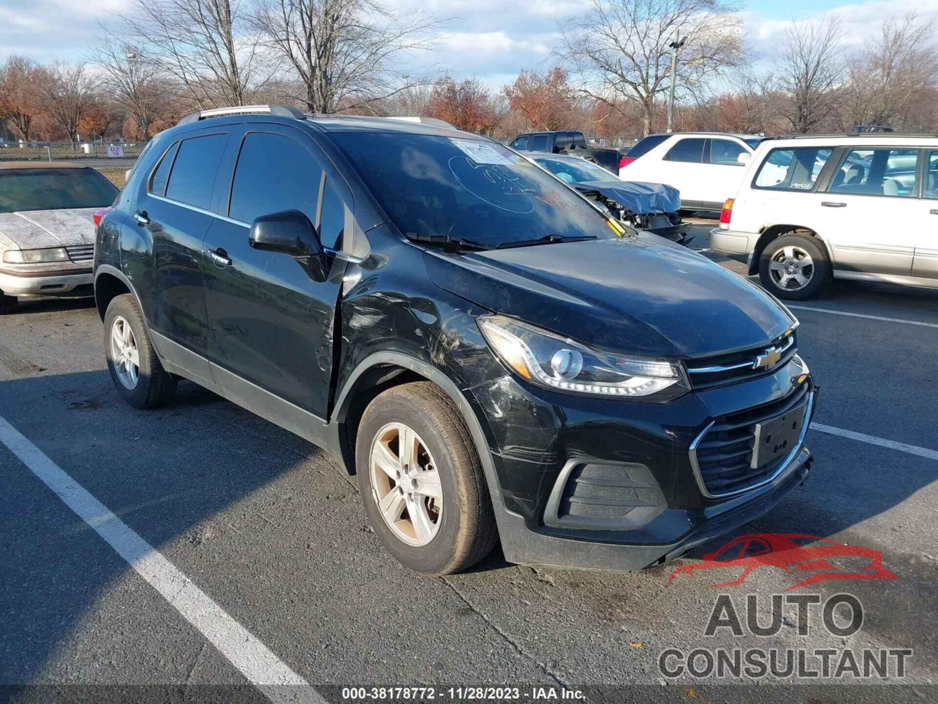 CHEVROLET TRAX 2018 - 3GNCJPSB3JL268473