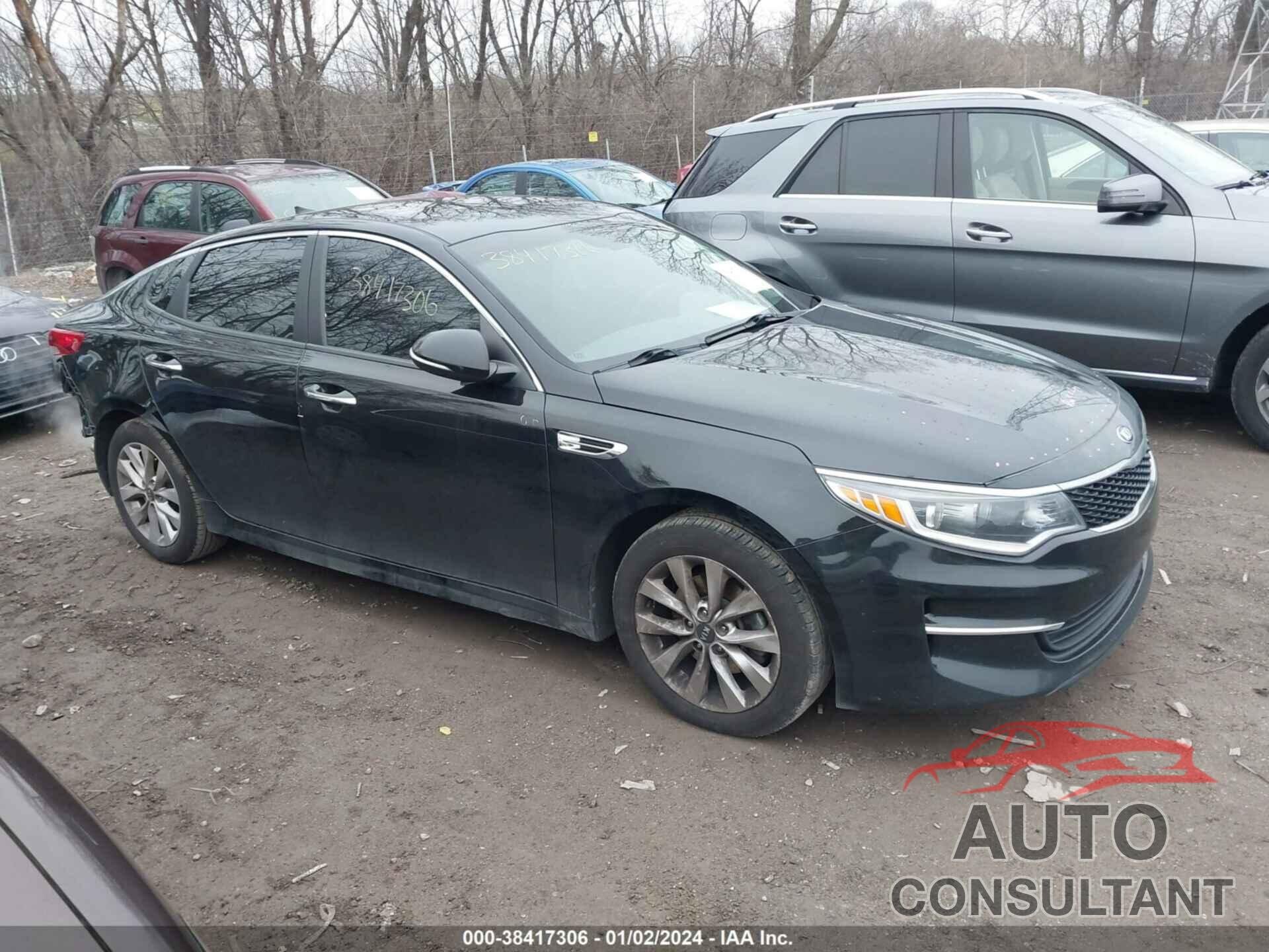 KIA OPTIMA 2018 - 5XXGT4L38JG248547