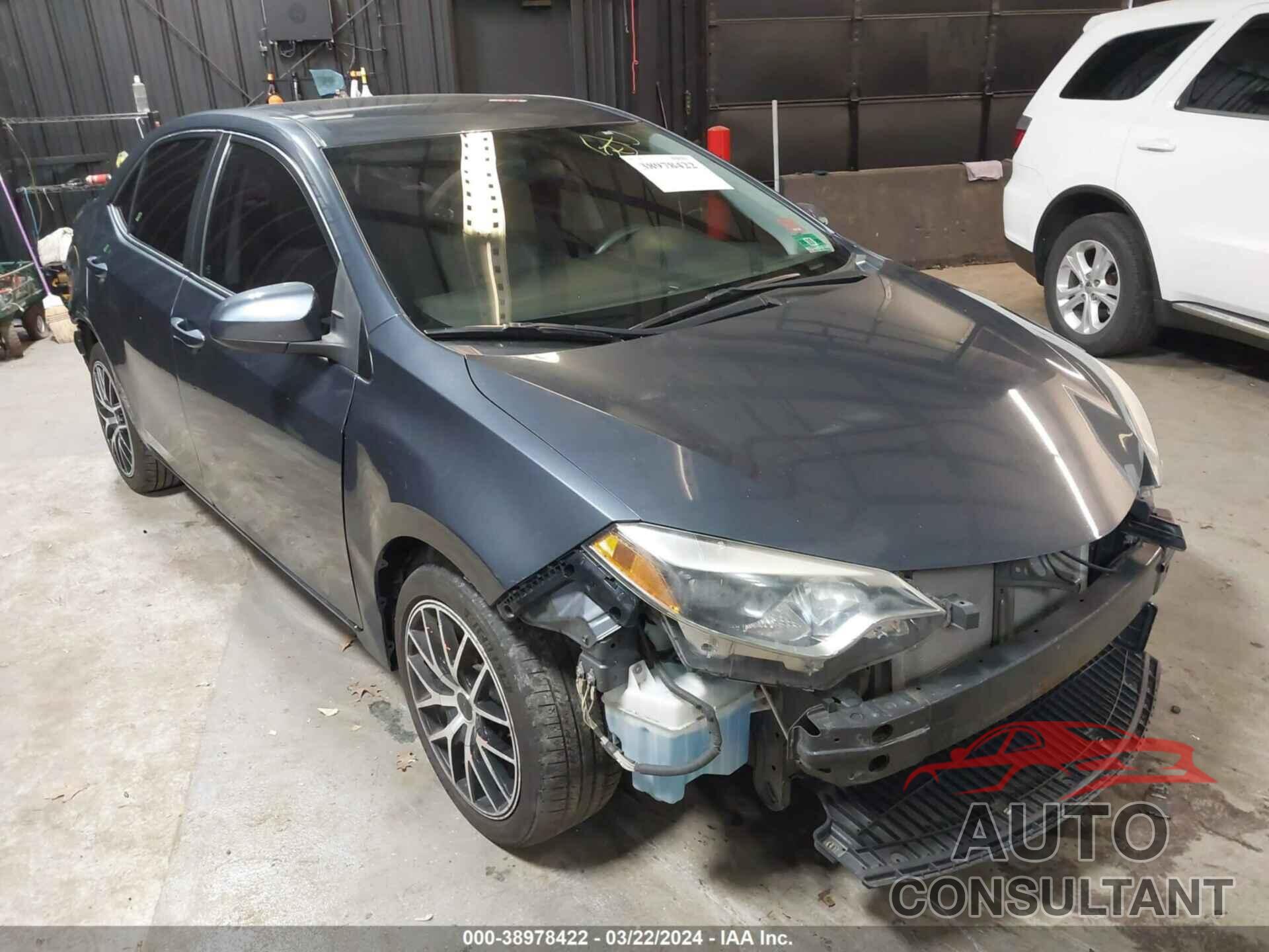 TOYOTA COROLLA 2016 - 5YFBURHE8GP442705