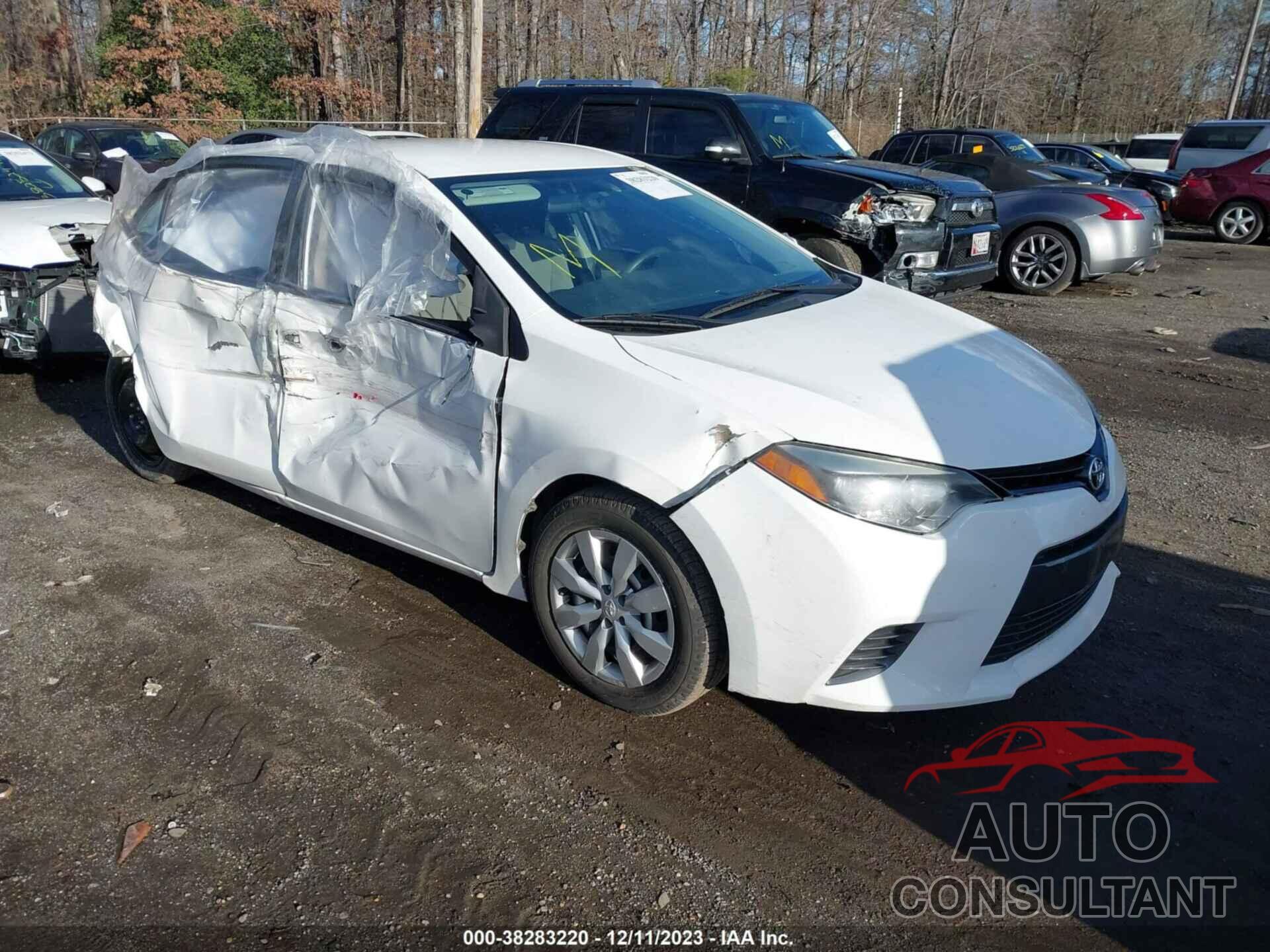 TOYOTA COROLLA 2016 - 5YFBURHE5GP463706