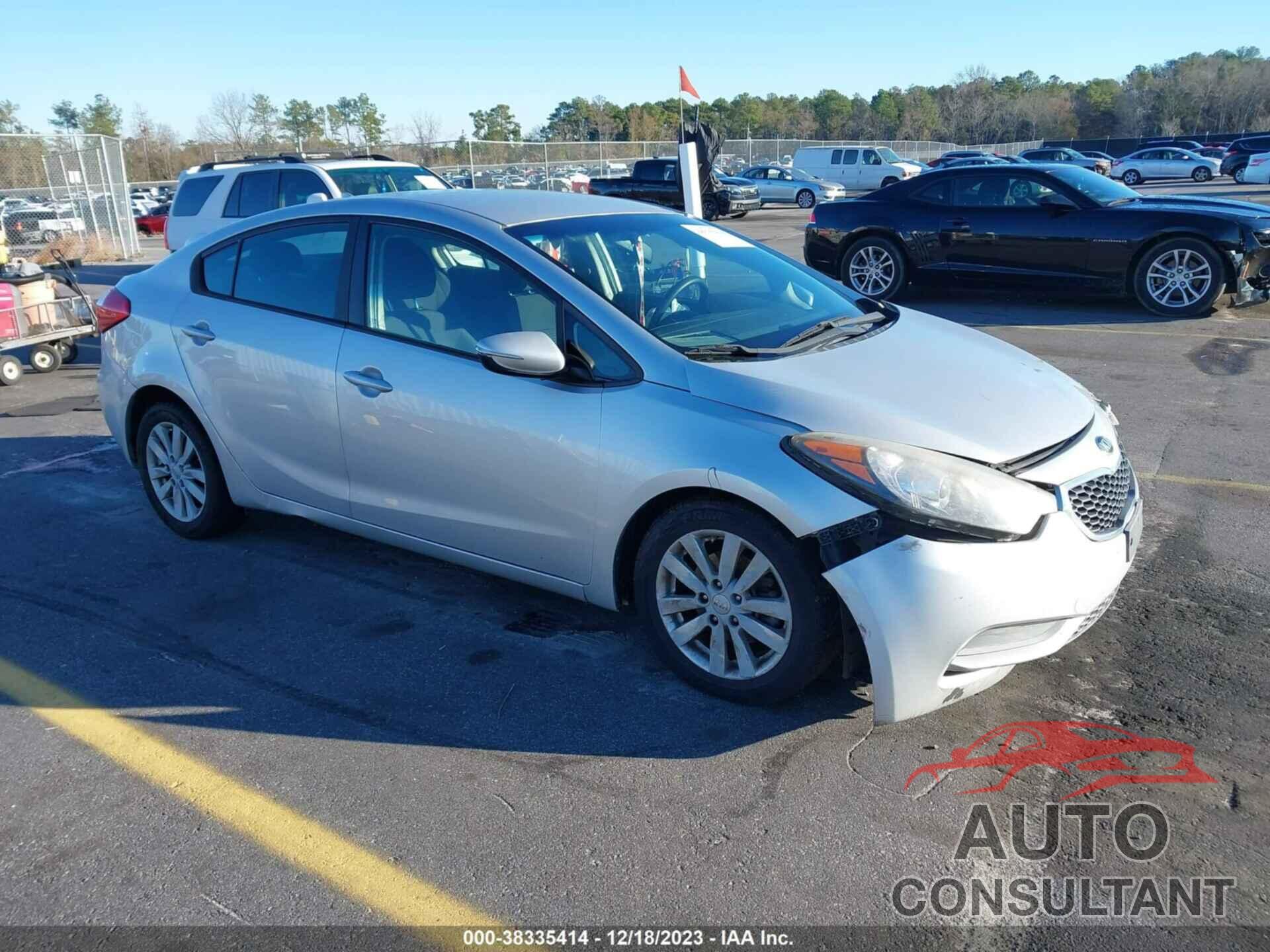 KIA FORTE 2015 - KNAFX4A68F5397756