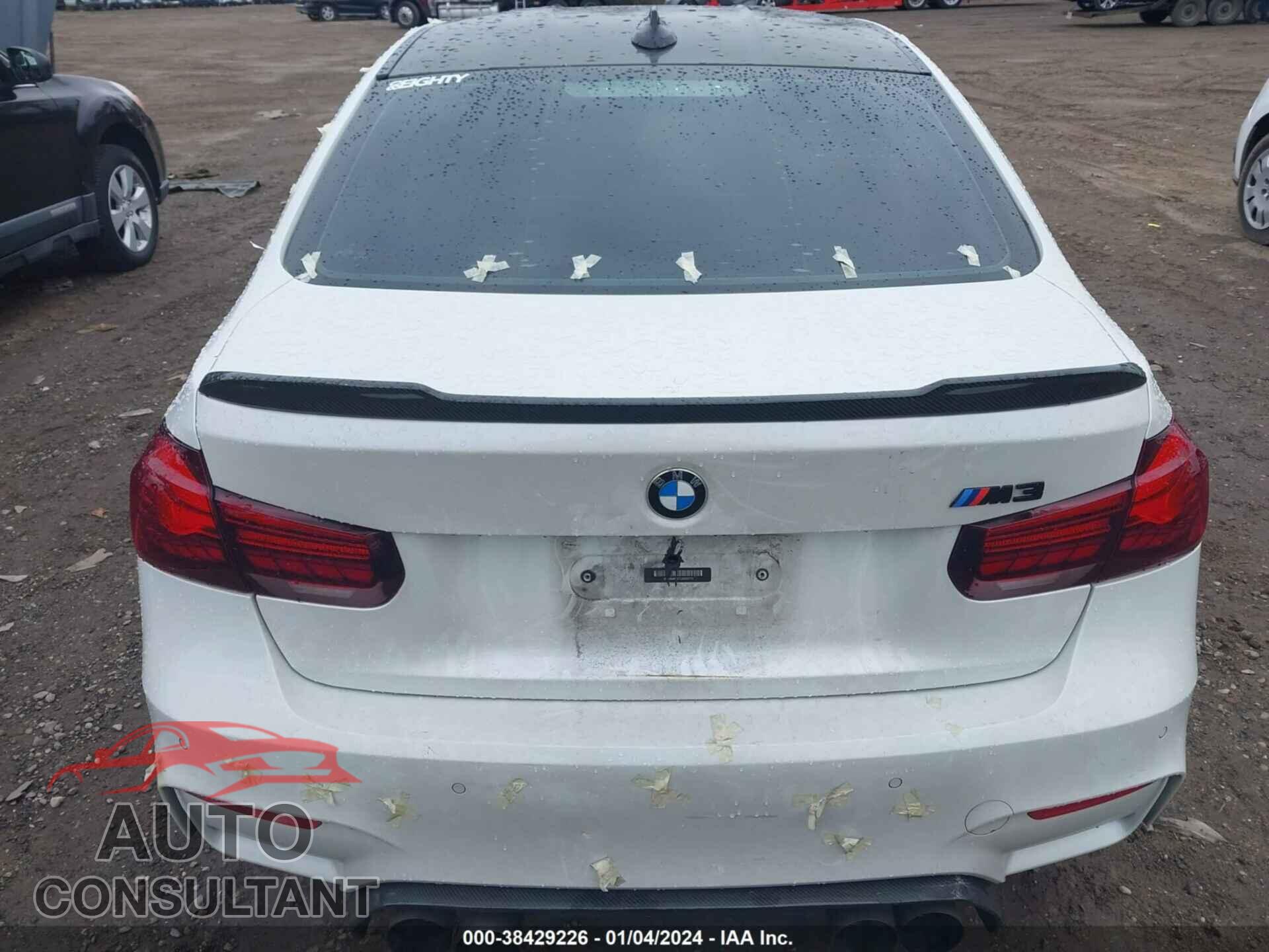 BMW M3 2016 - WBS8M9C57G5D30715