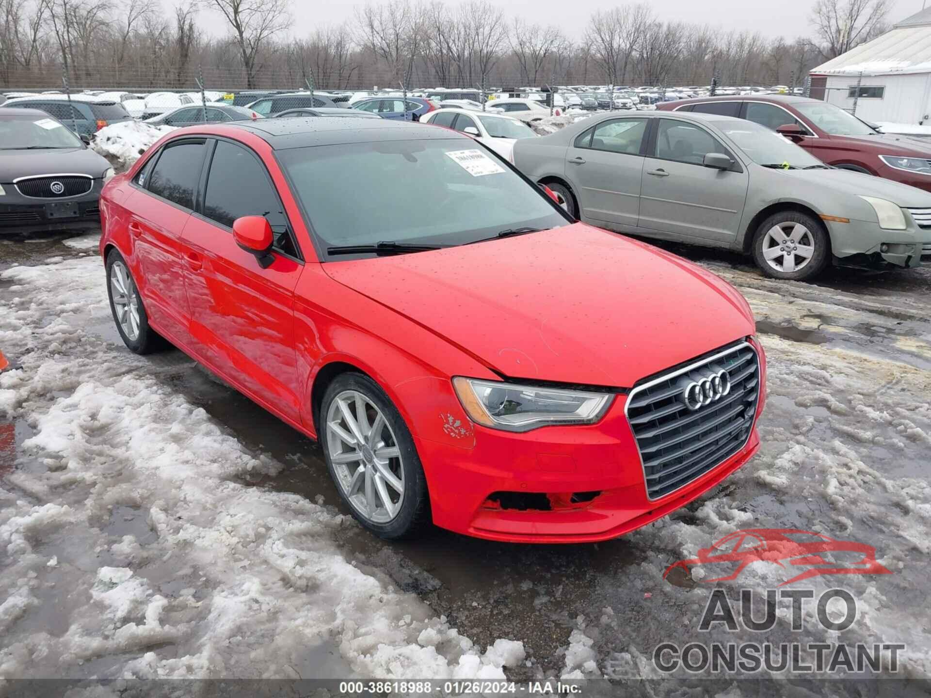 AUDI A3 2016 - WAUA7GFF5G1022632