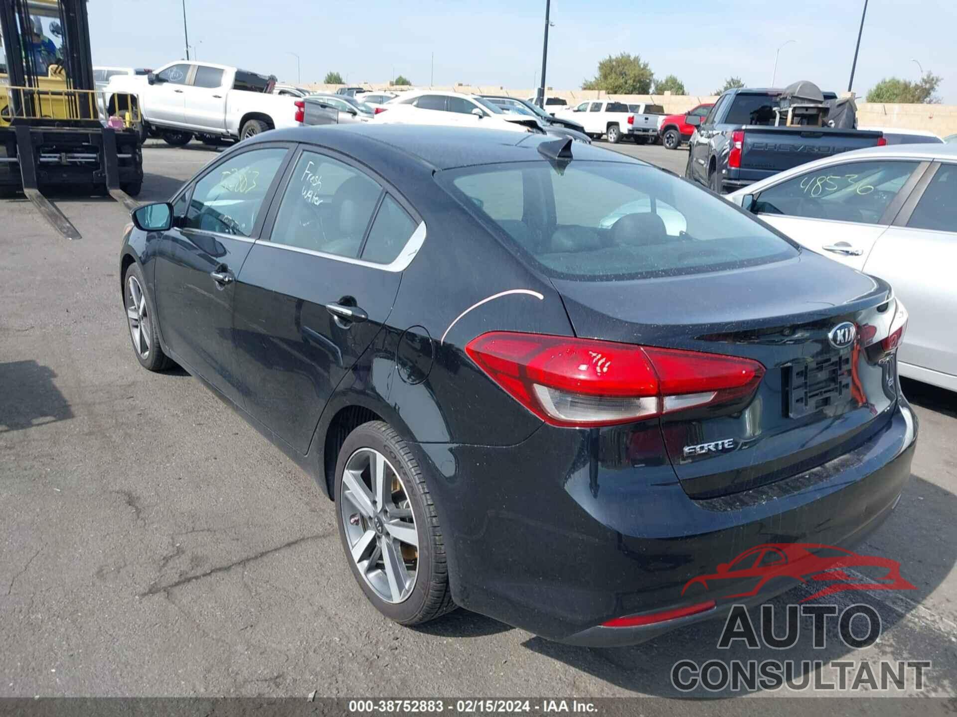 KIA FORTE 2017 - 3KPFL4A82HE057686