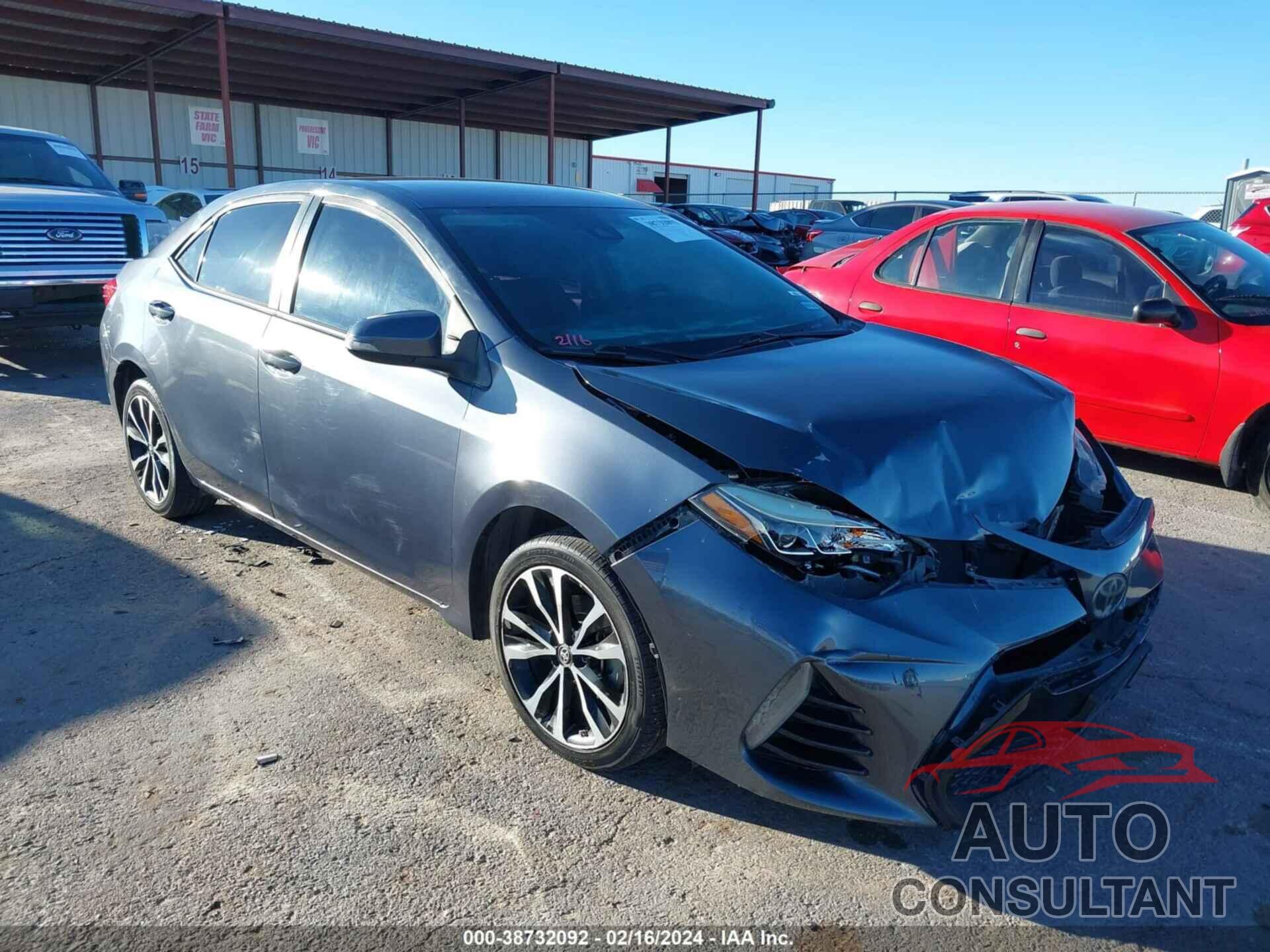 TOYOTA COROLLA 2017 - 5YFBURHE3HP659368