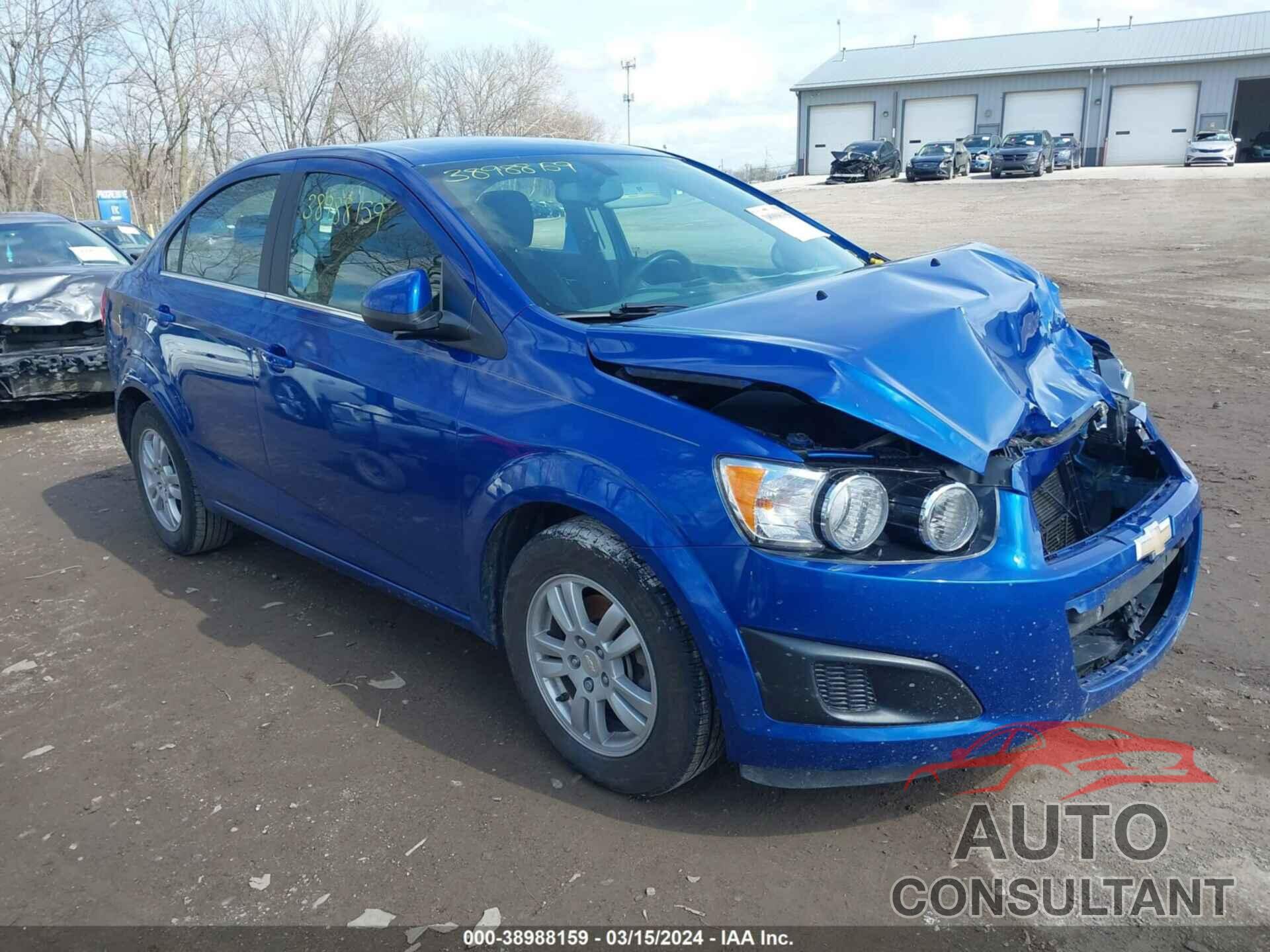 CHEVROLET SONIC 2016 - 1G1JC5SH4G4177335